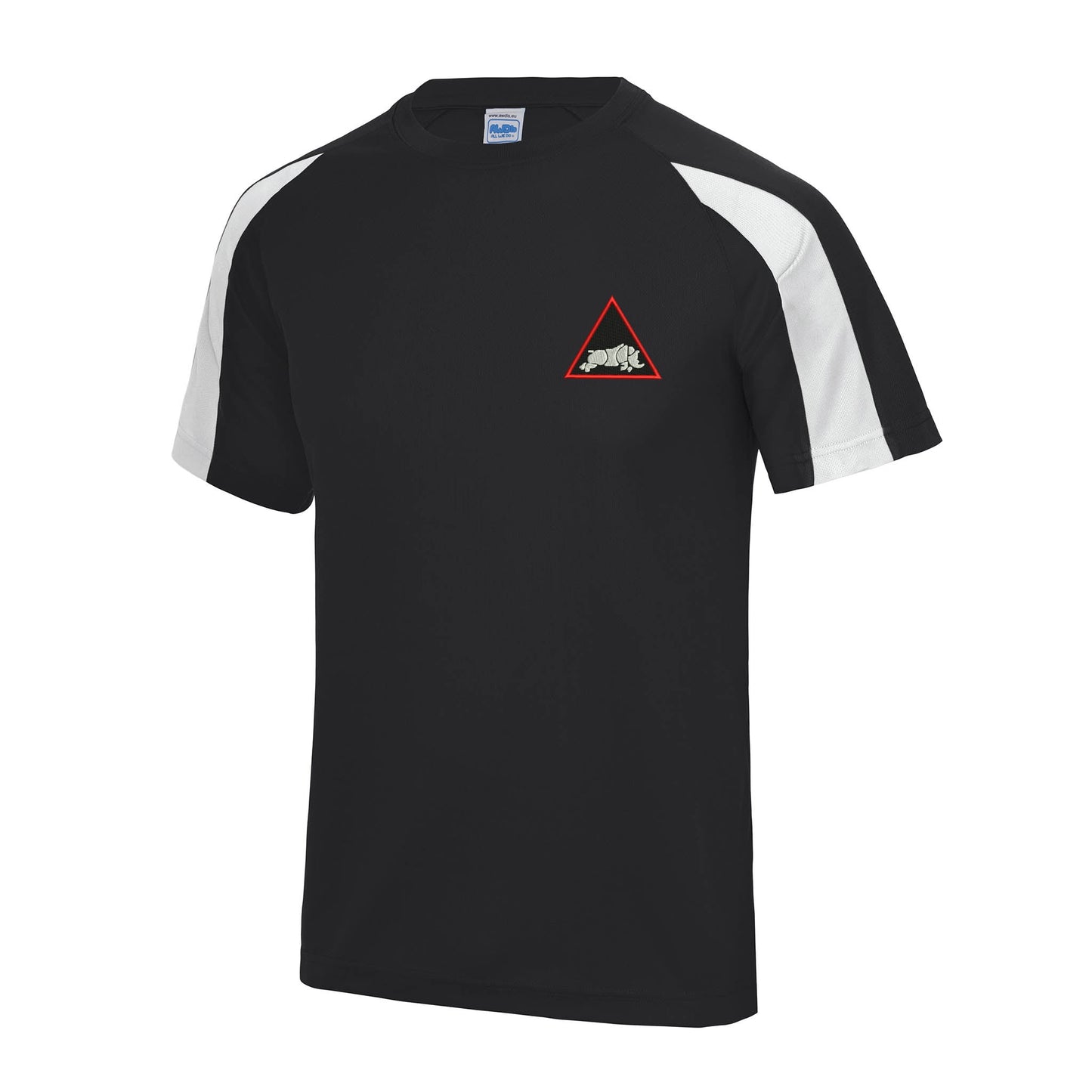 1st Armoured Division Contrast Polyester T-Shirt