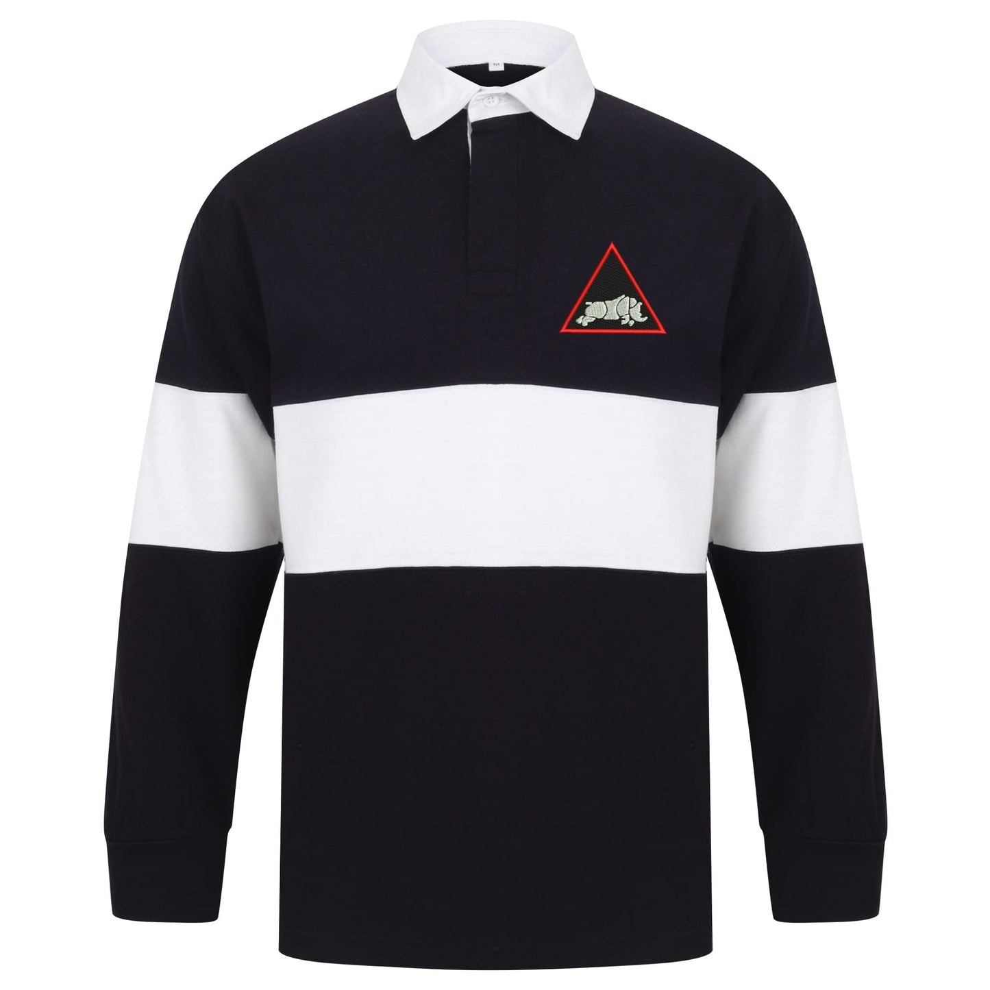 1st Armoured Division Long Sleeve Panelled Rugby Shirt