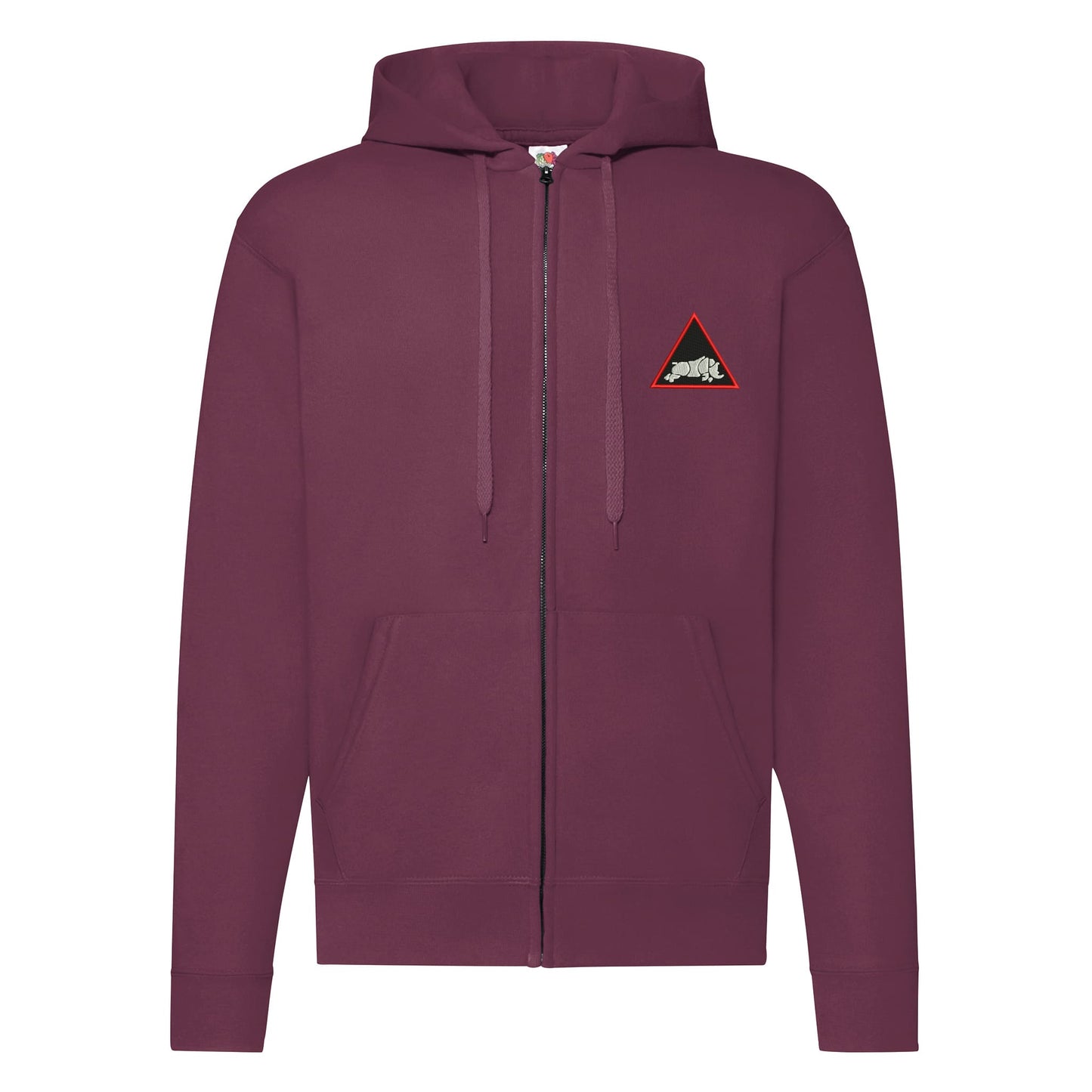 1st Armoured Division Zipped Hoodie