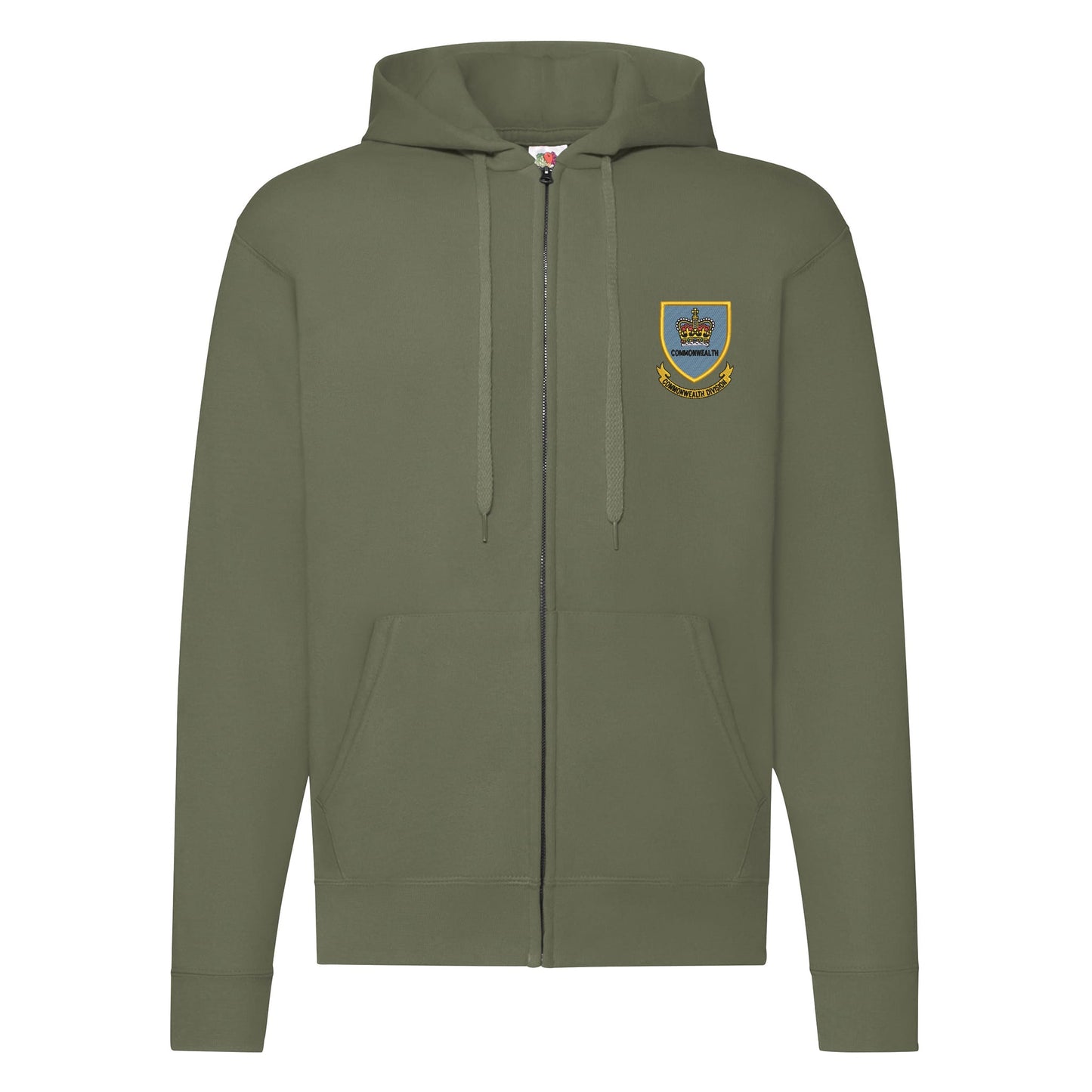 1st Commonwealth Division Zipped Hoodie