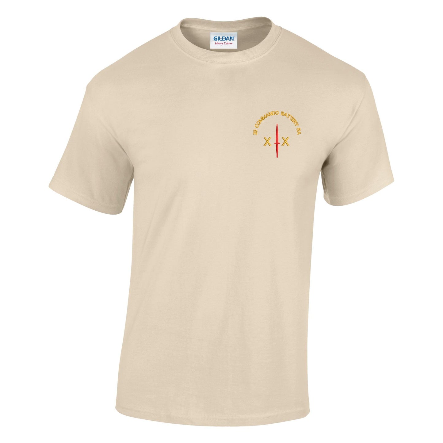 20 Commando Battery Royal Artillery Cotton T-Shirt