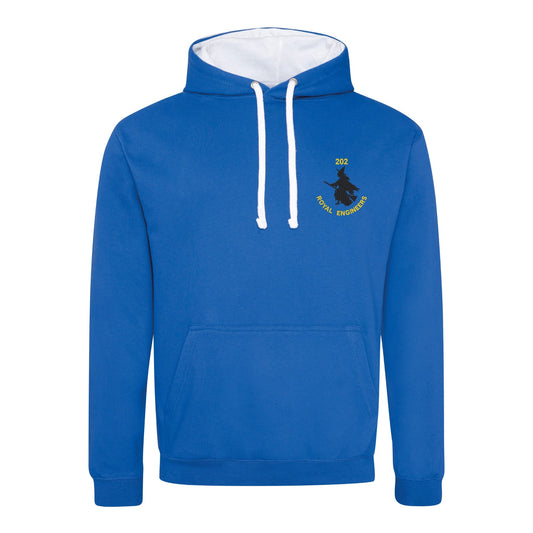 202 Field Squadron Royal Engineers Varsity Contrast Hoodie