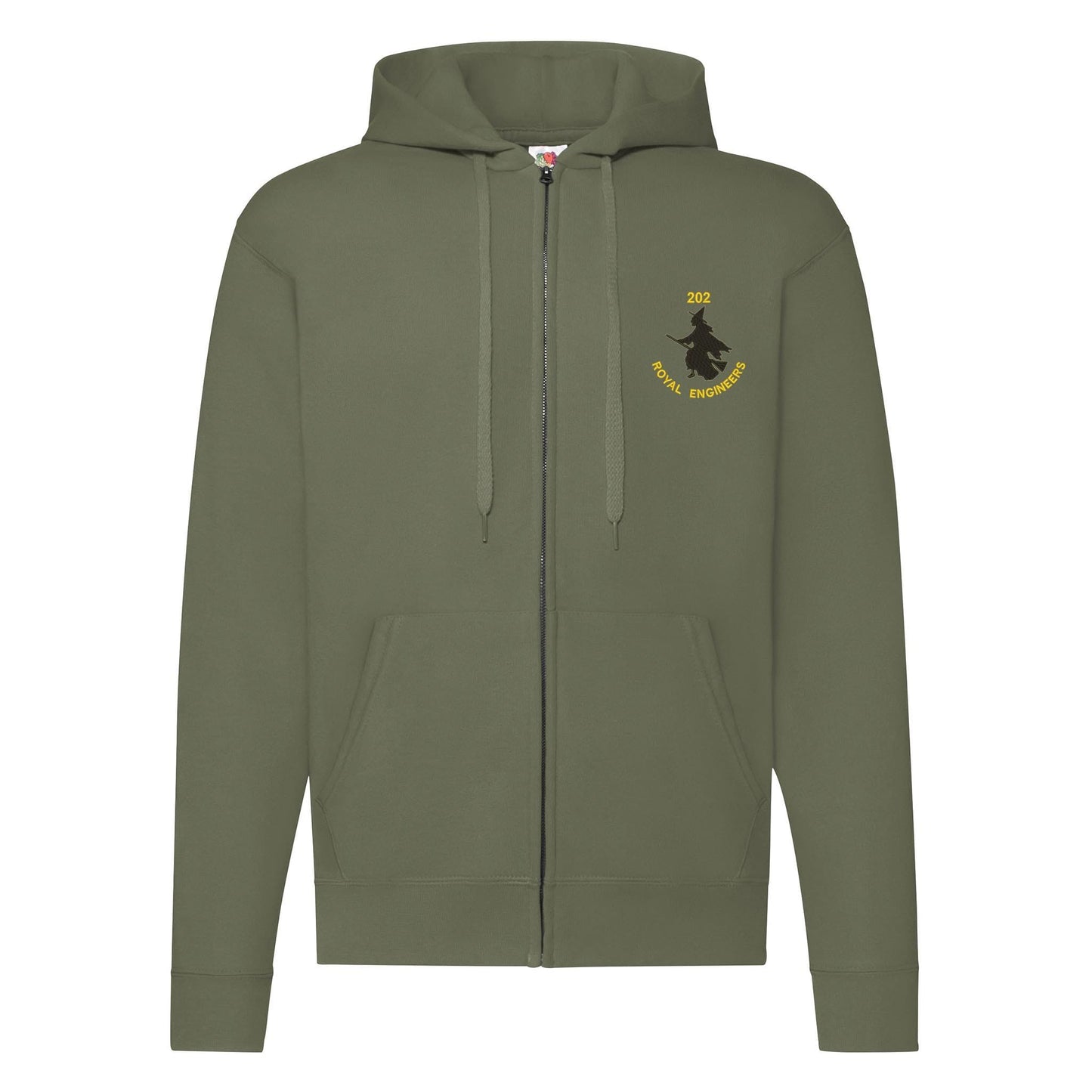 202 Field Squadron Royal Engineers Zipped Hoodie