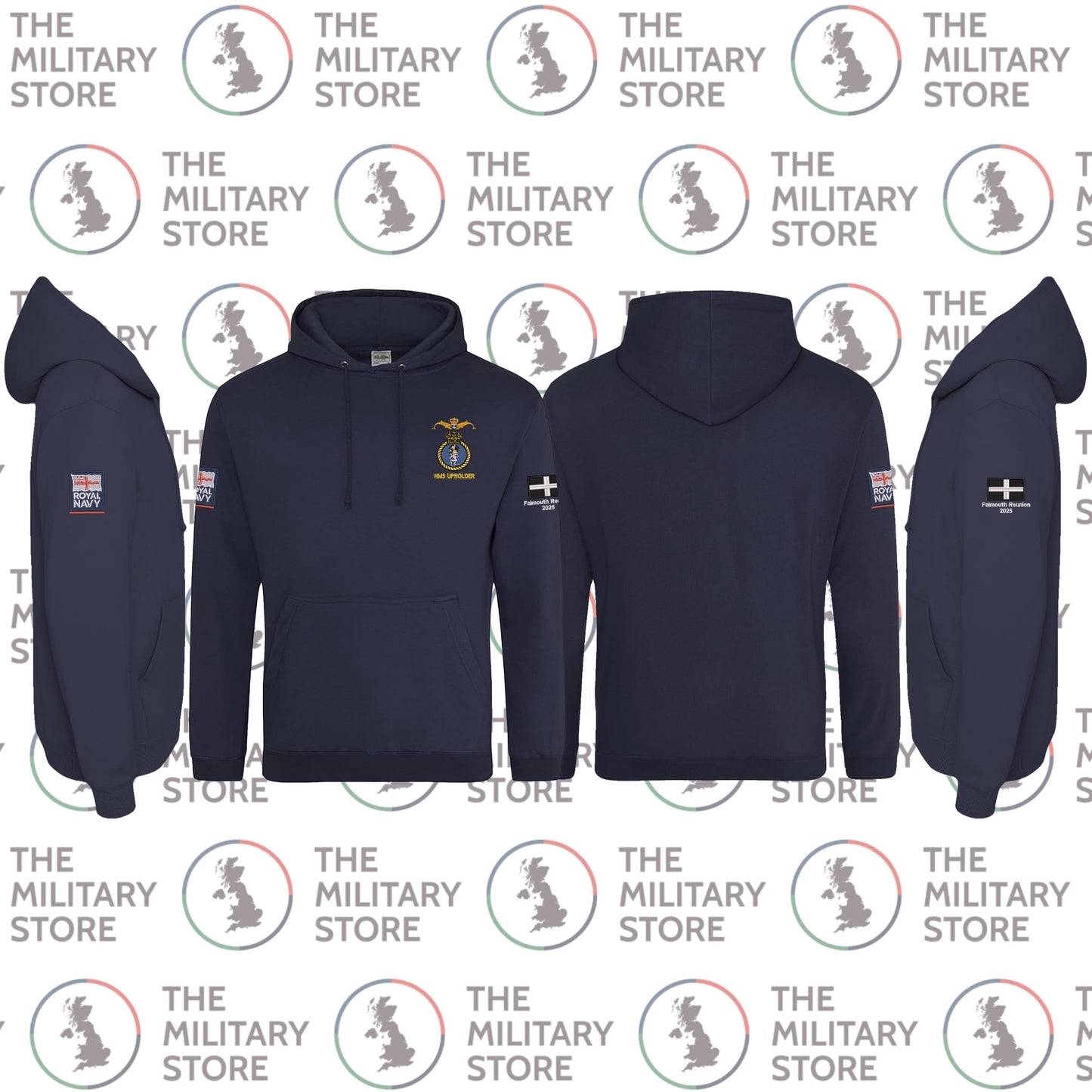 HMS Upholder Reunion Hoodie - 2025 Falmouth