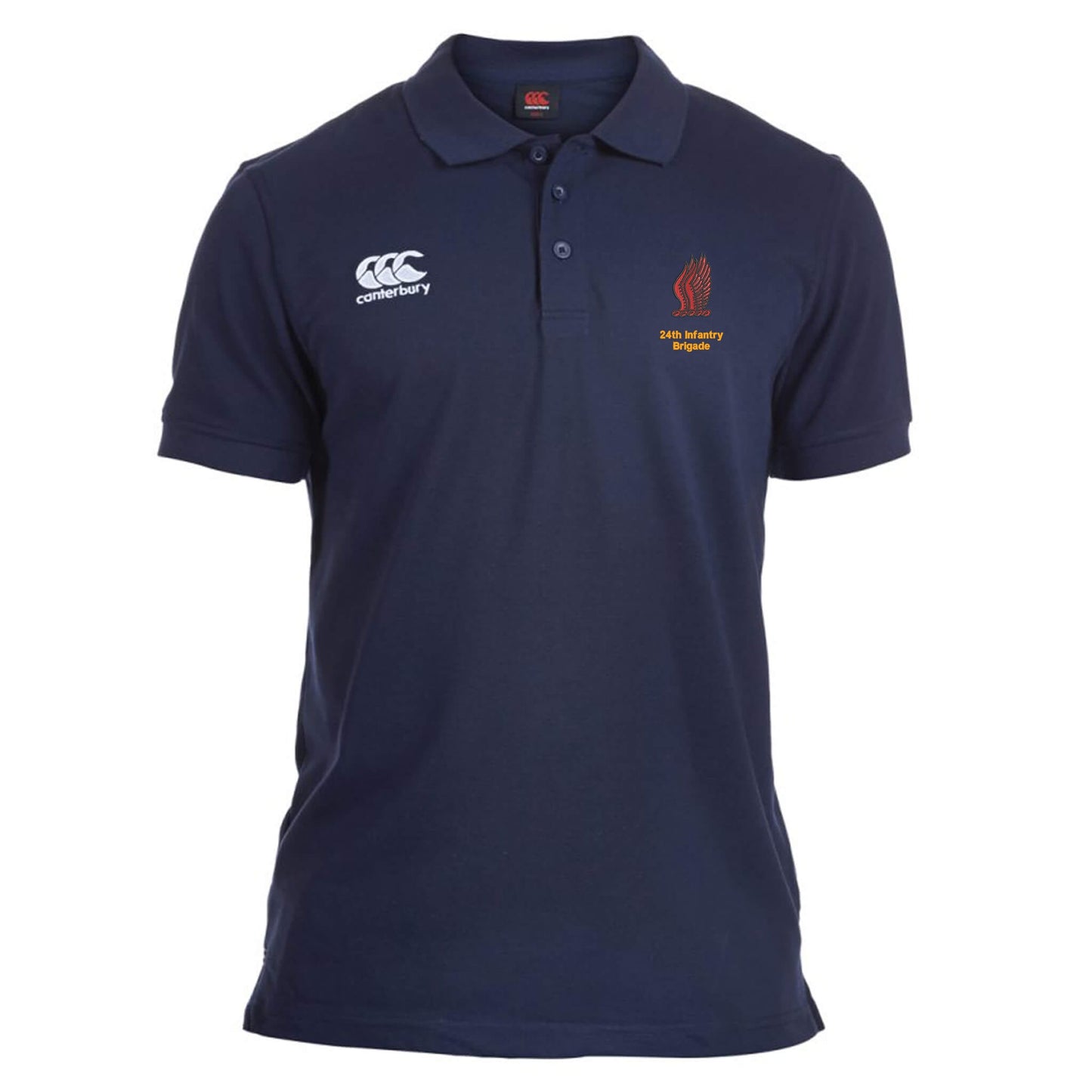 24th Infantry Brigade Canterbury Rugby Polo