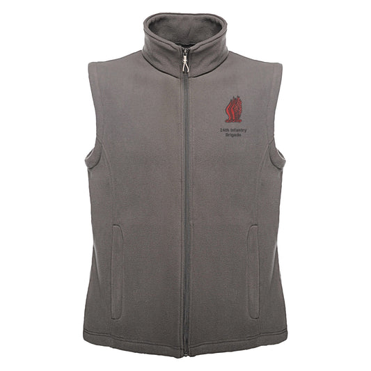 24th Infantry Brigade Regatta Fleece Bodywarmer