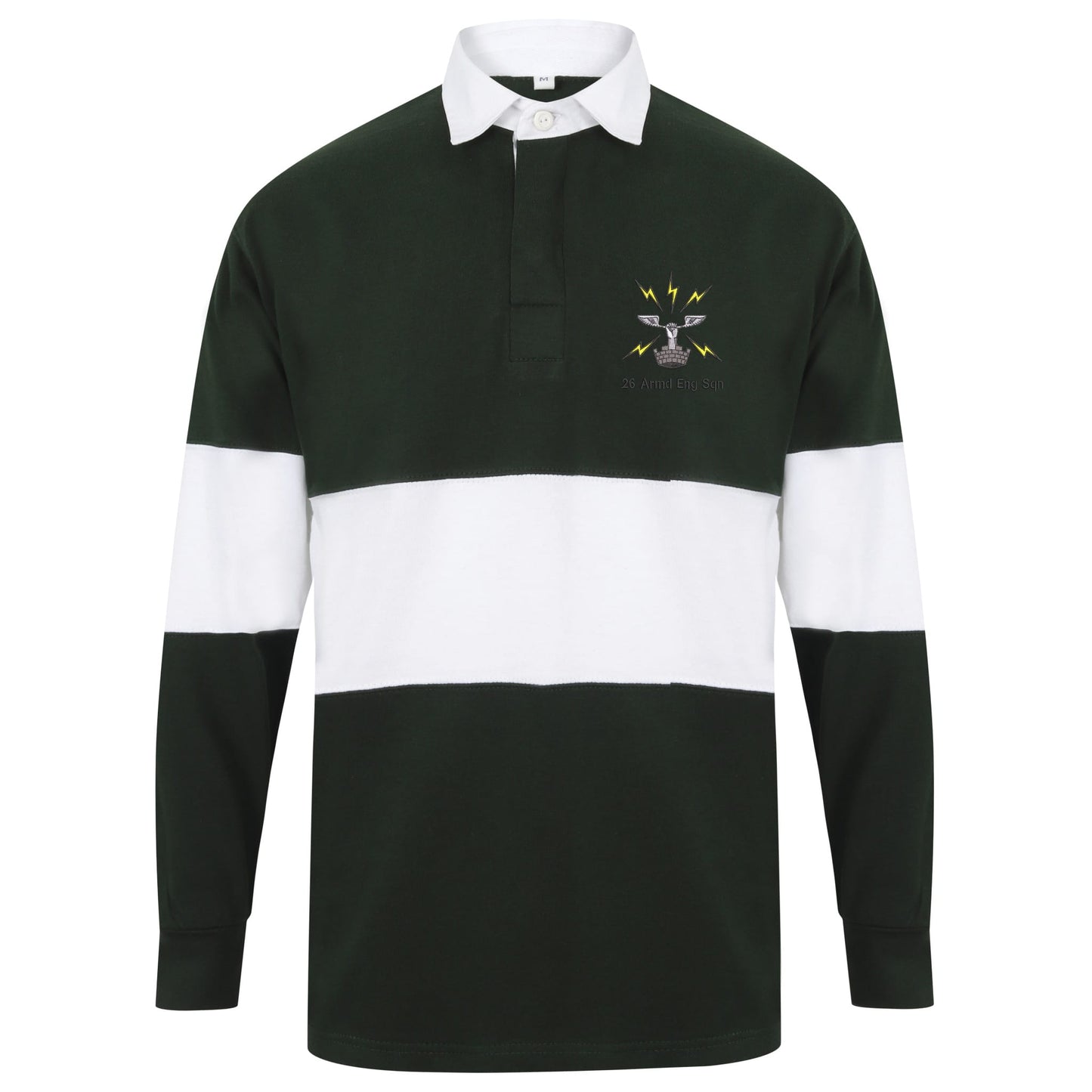 26 Armoured Engineer Squadron Long Sleeve Panelled Rugby Shirt