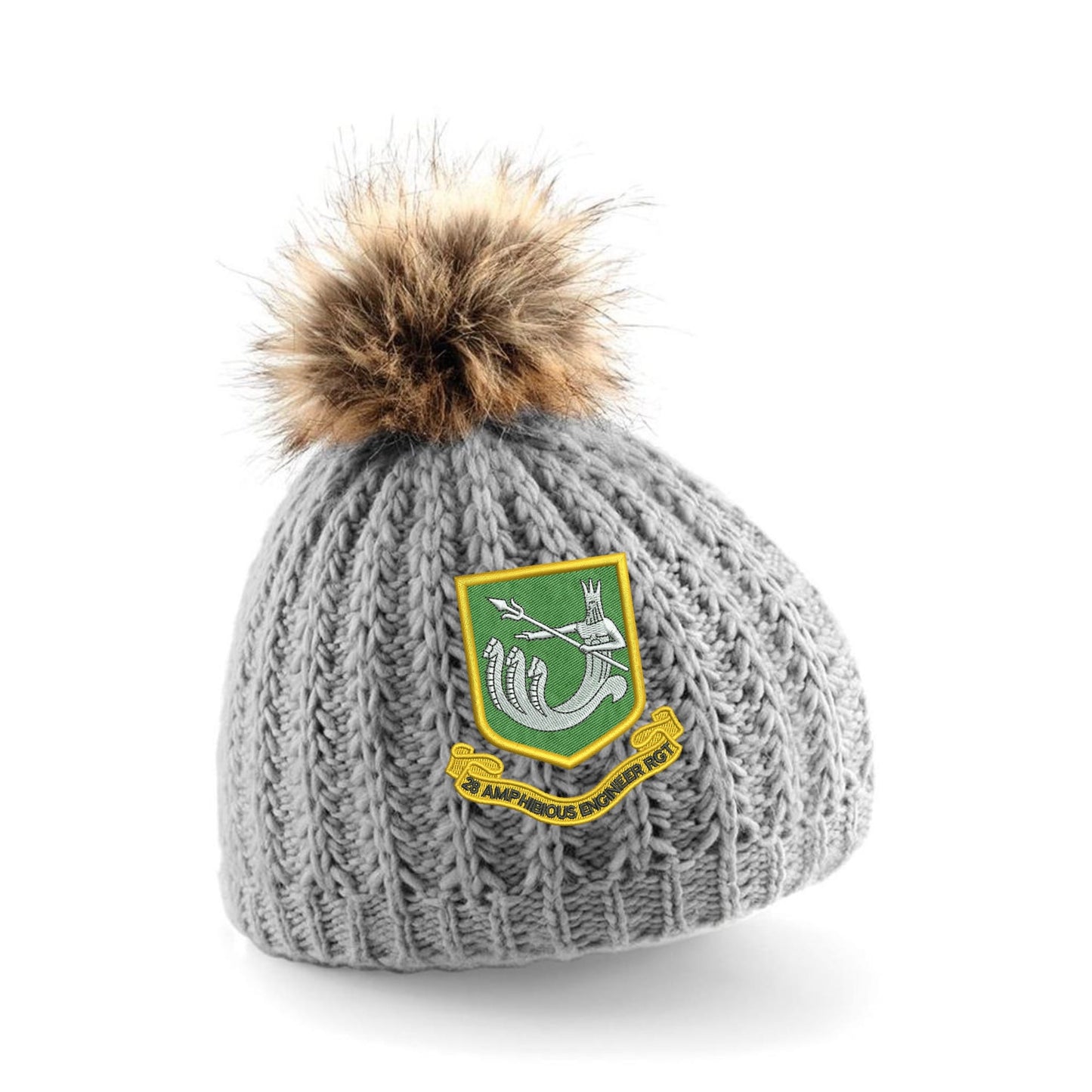 28 Amphibious Engineer Regiment Pom Pom Beanie Hat