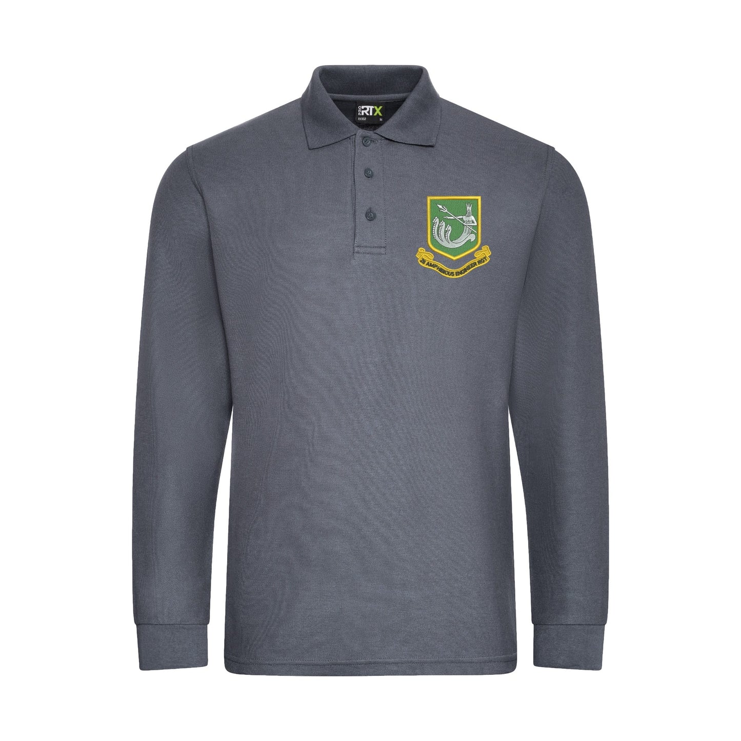 28 Amphibious Engineer Regiment Long Sleeve Polo Shirt