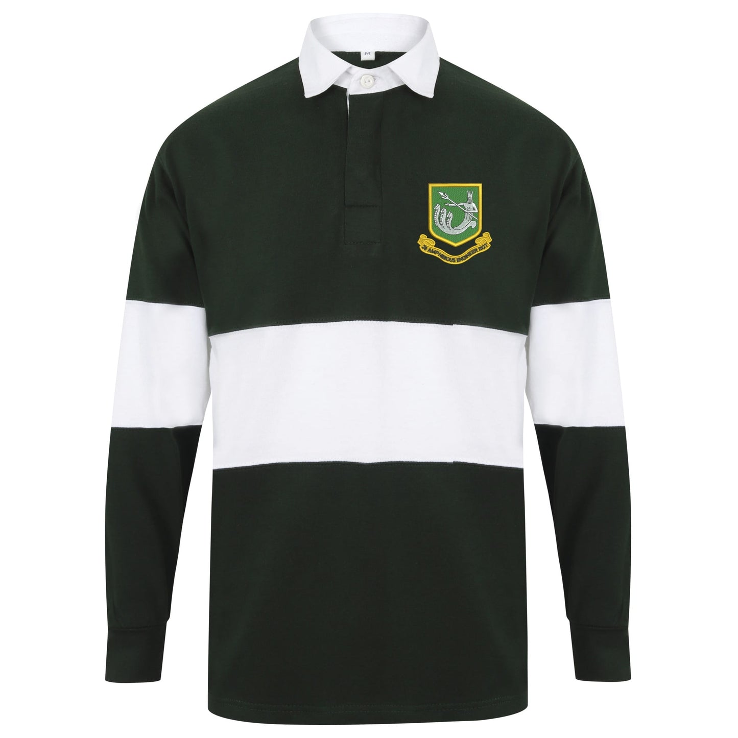 28 Amphibious Engineer Regiment Long Sleeve Panelled Rugby Shirt