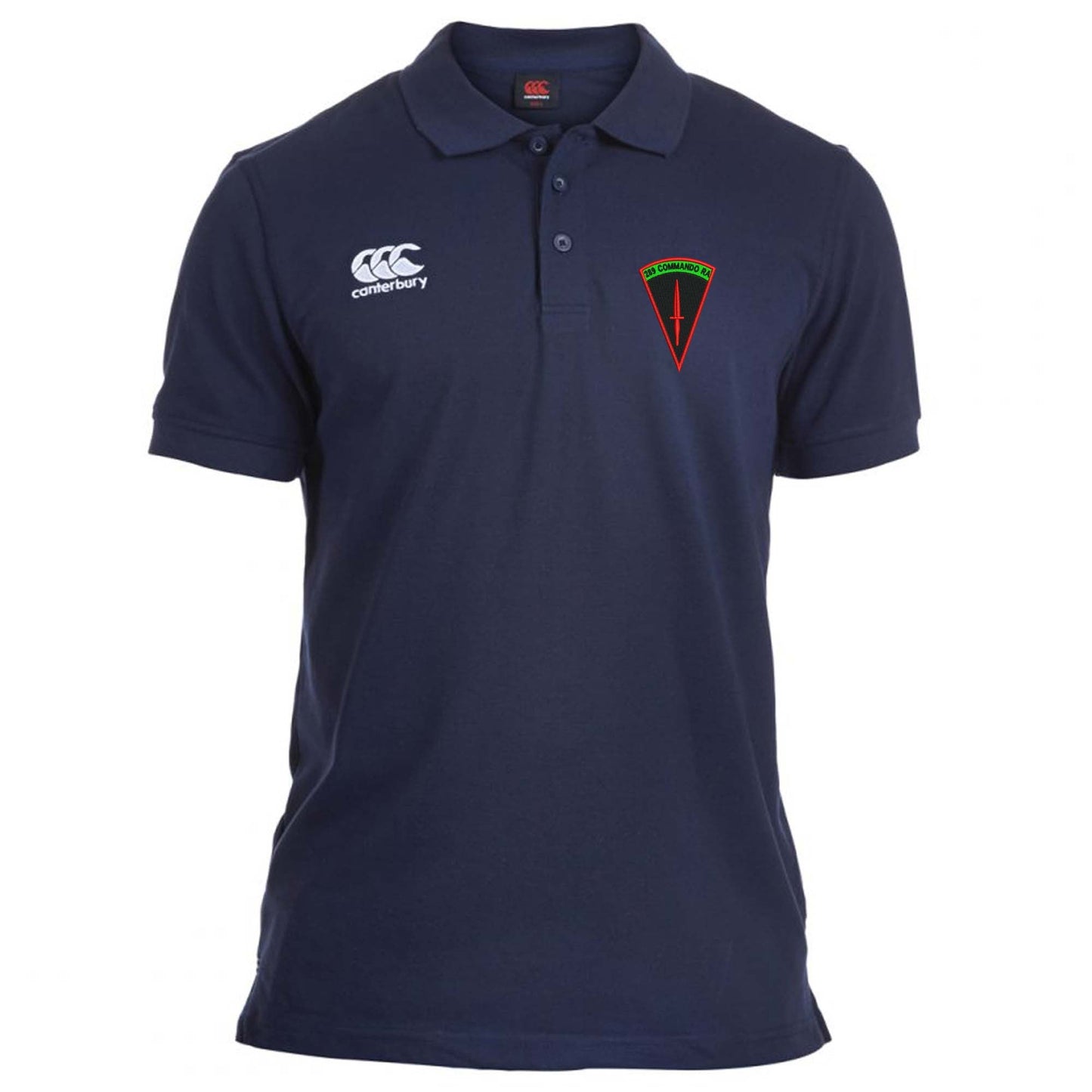 289 Commando RA Canterbury Rugby Polo
