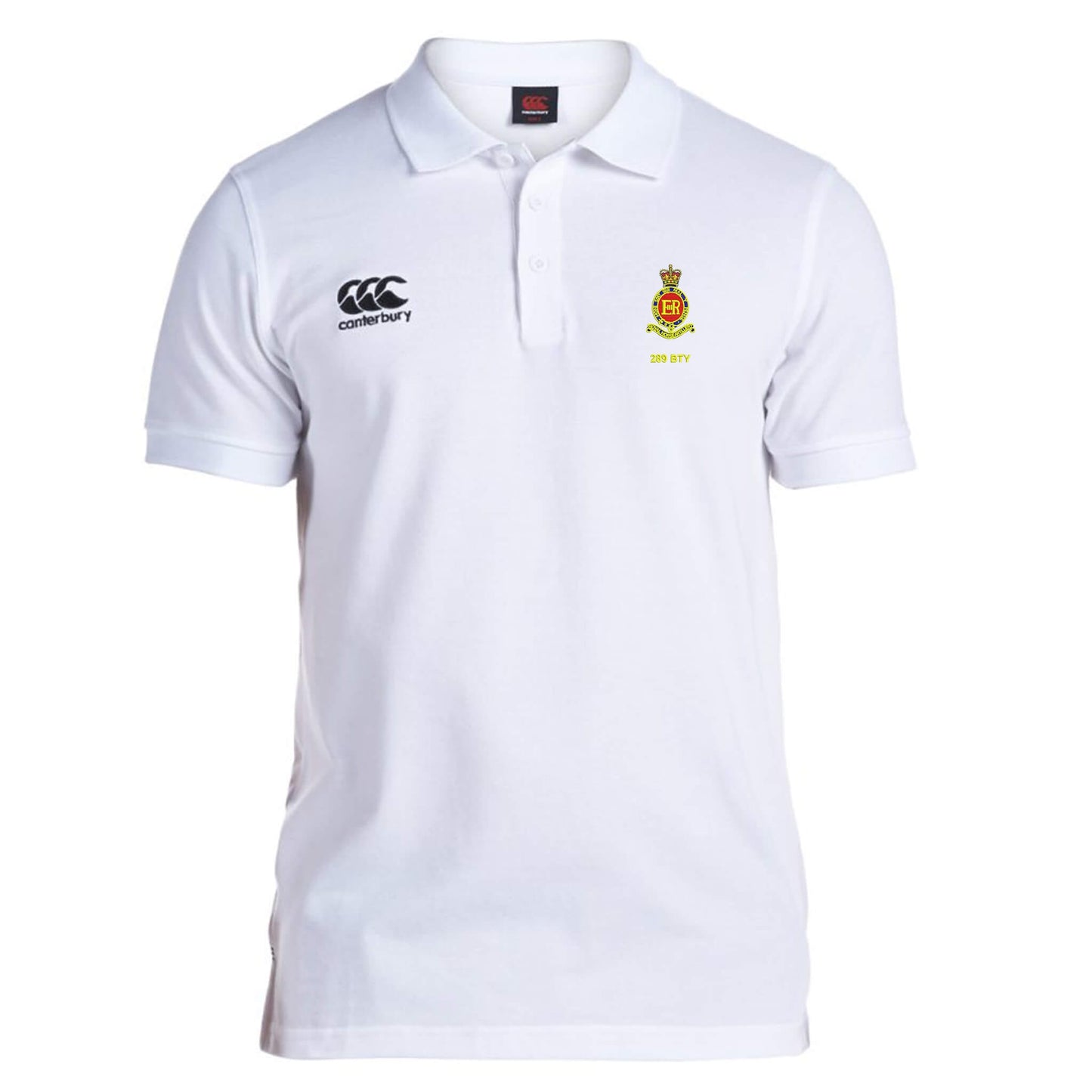 289 Parachute Battery RHA Canterbury Rugby Polo
