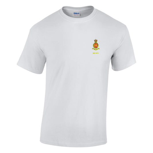 289 Parachute Battery RHA Cotton T-Shirt