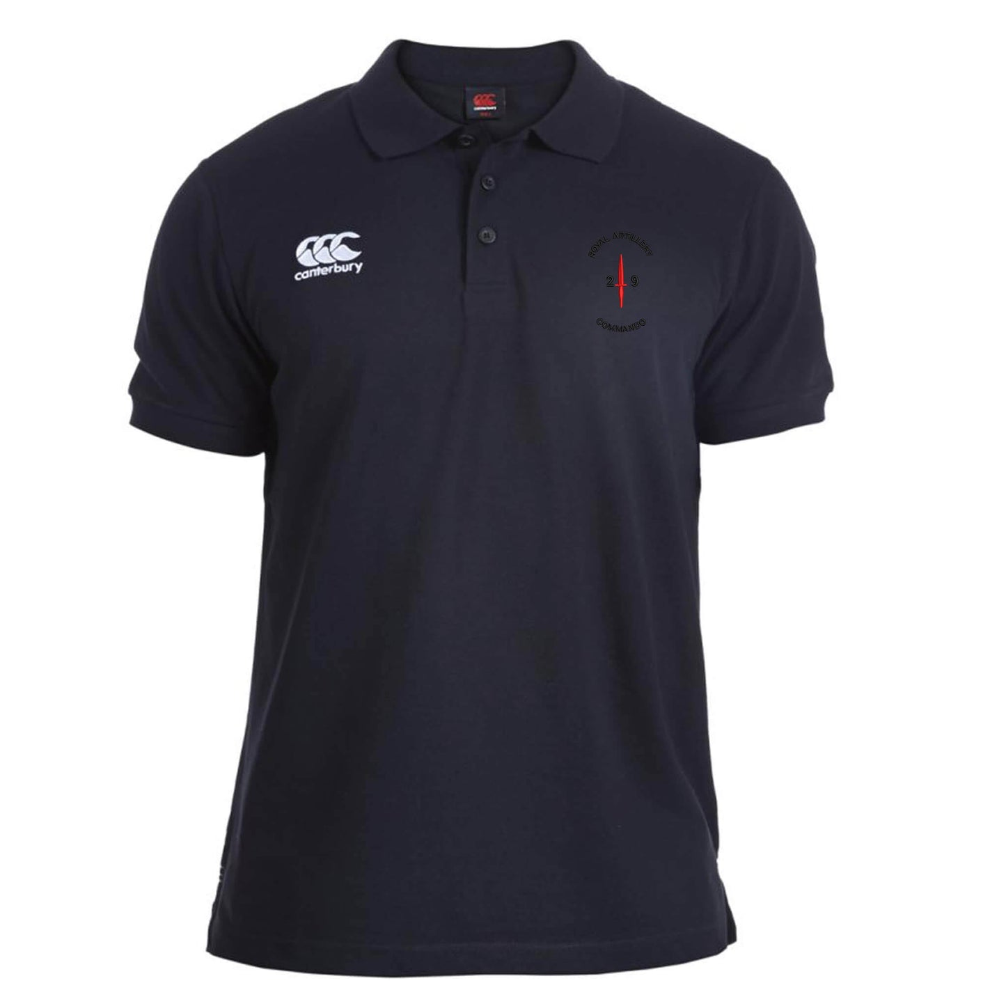 29 Commando Royal Artillery Dagger Canterbury Rugby Polo