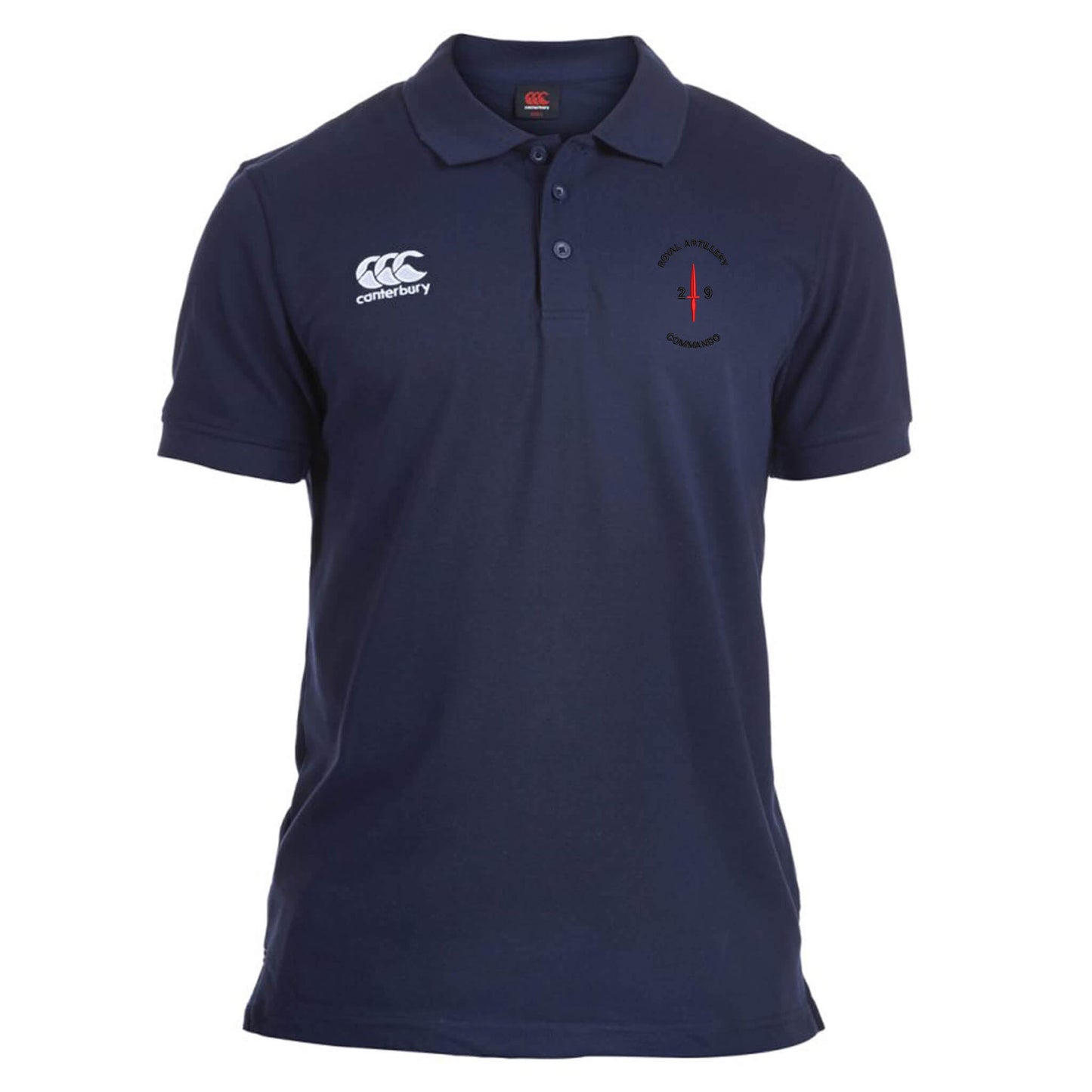 29 Commando Royal Artillery Dagger Canterbury Rugby Polo