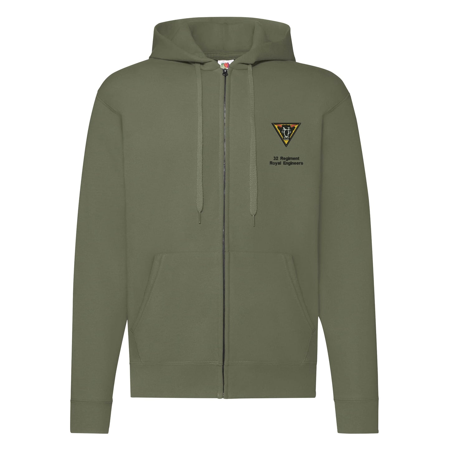 32 Regiment Royal Engineers Zipped Hoodie