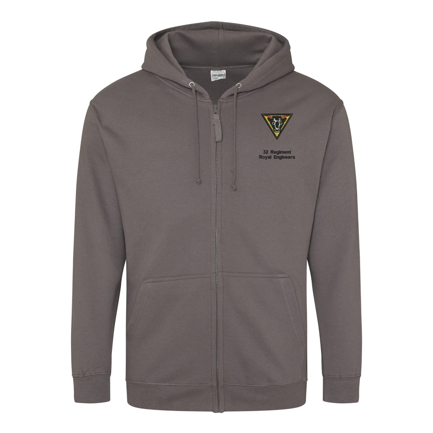 32 Regiment Royal Engineers Zipped Hoodie