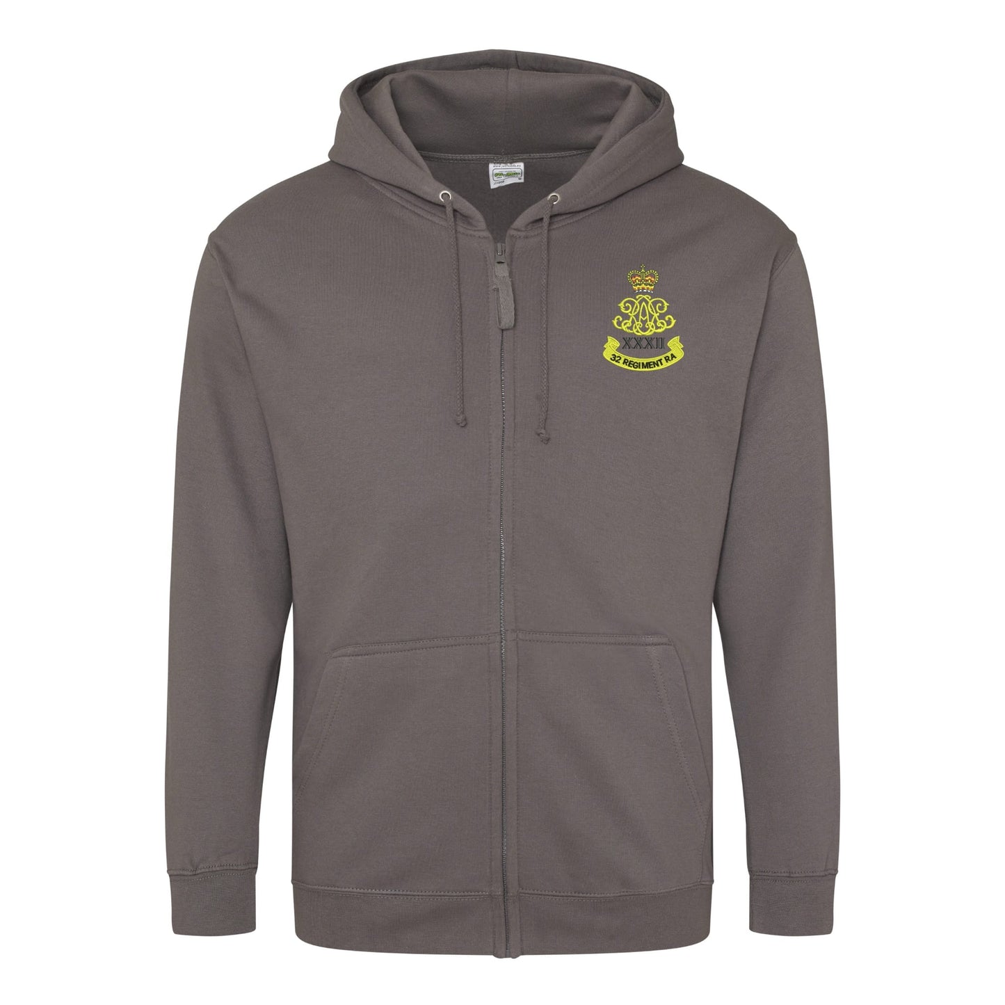 32nd Regiment Royal Artillery Zipped Hoodie