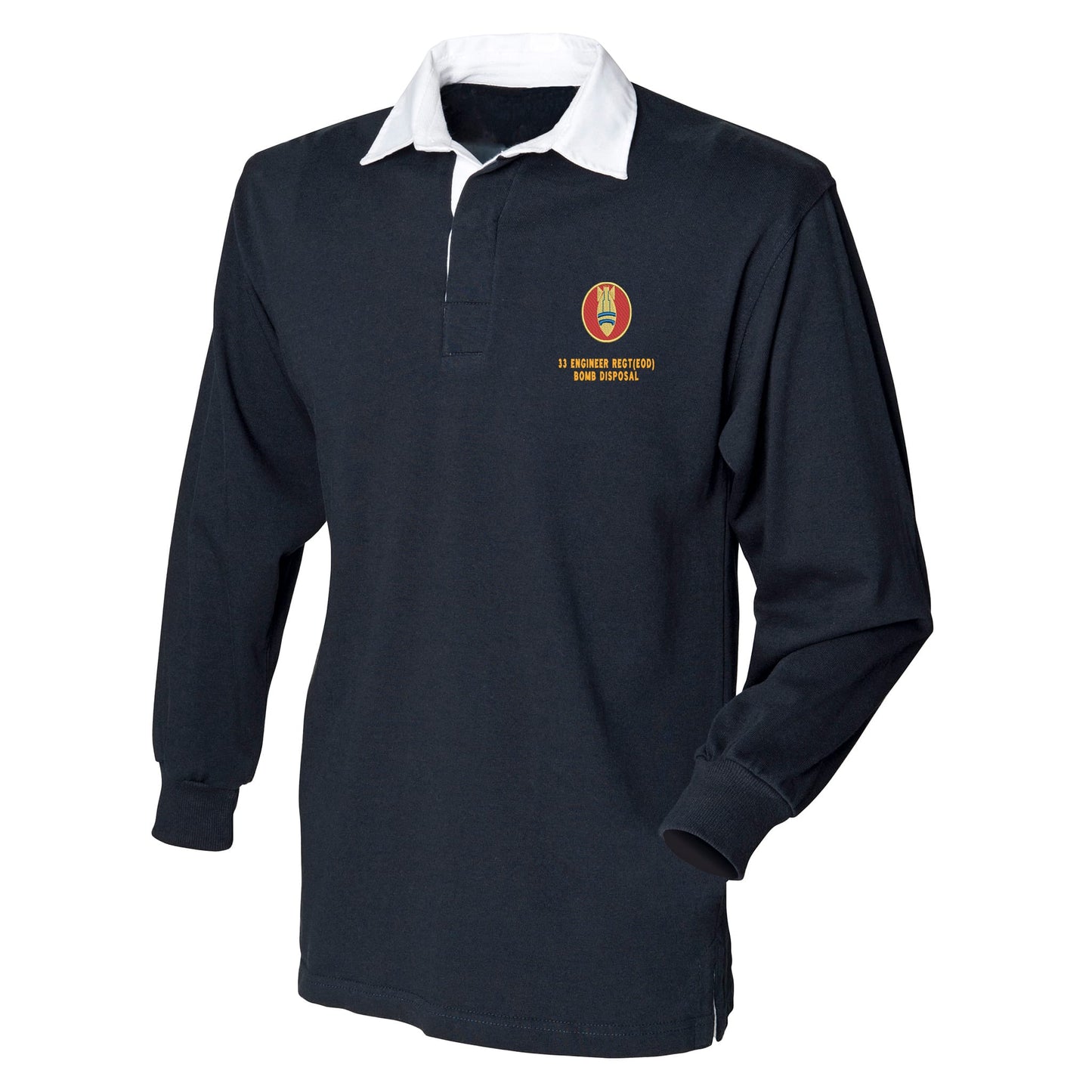 33 Engineers Bomb Disposal Long Sleeve Rugby Shirt