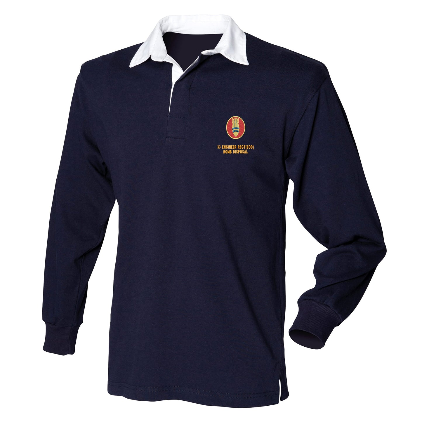 33 Engineers Bomb Disposal Long Sleeve Rugby Shirt