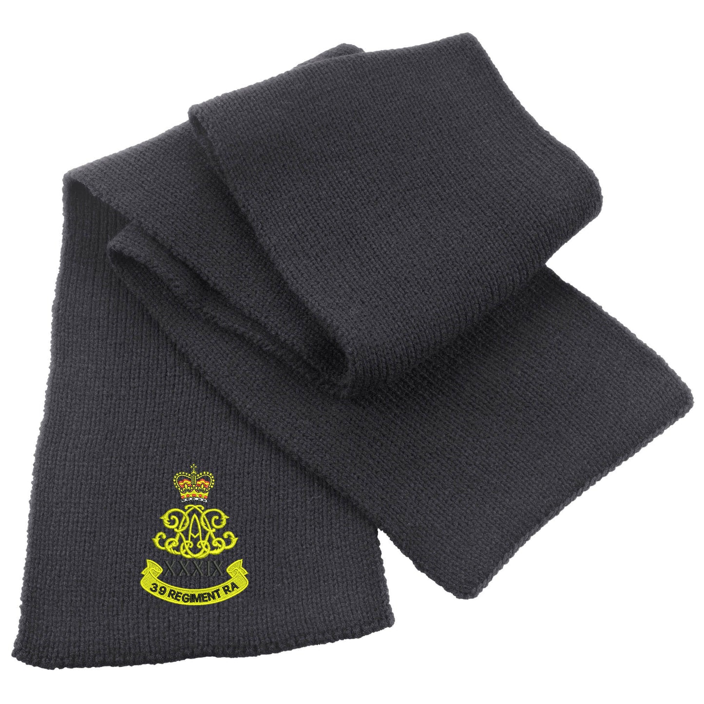 39th Regiment Royal Artillery Heavy Knit Scarf