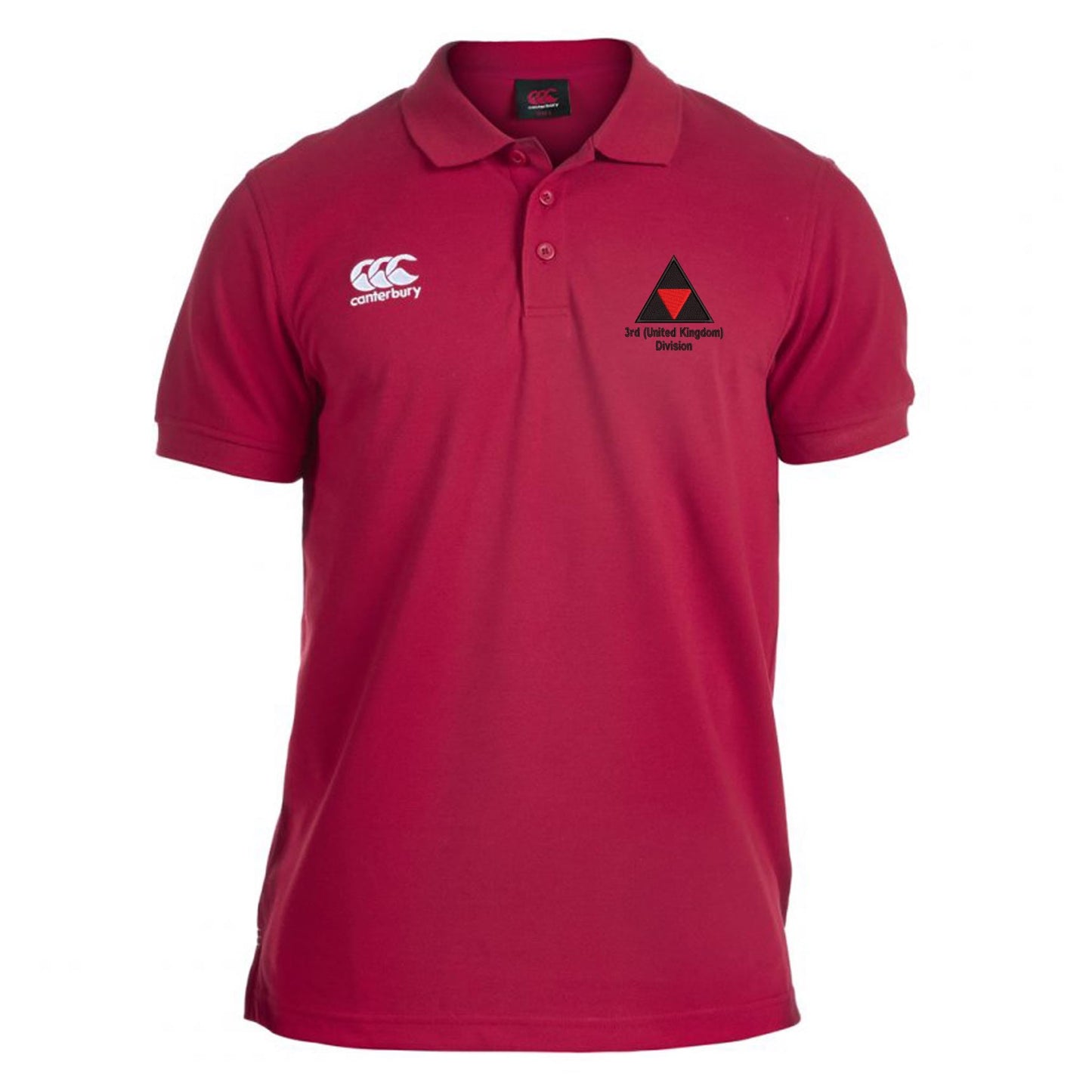 3rd (United Kingdom) Division Canterbury Rugby Polo