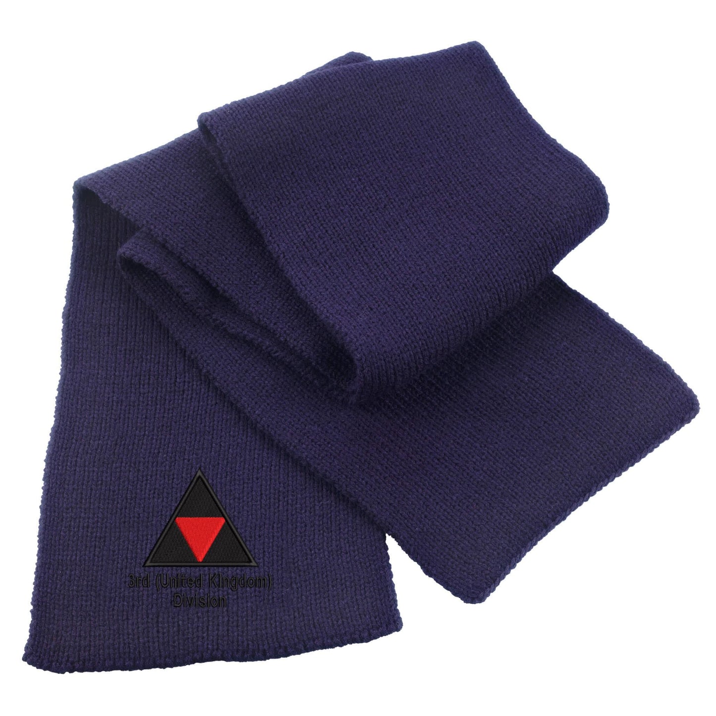 3rd (United Kingdom) Division Heavy Knit Scarf