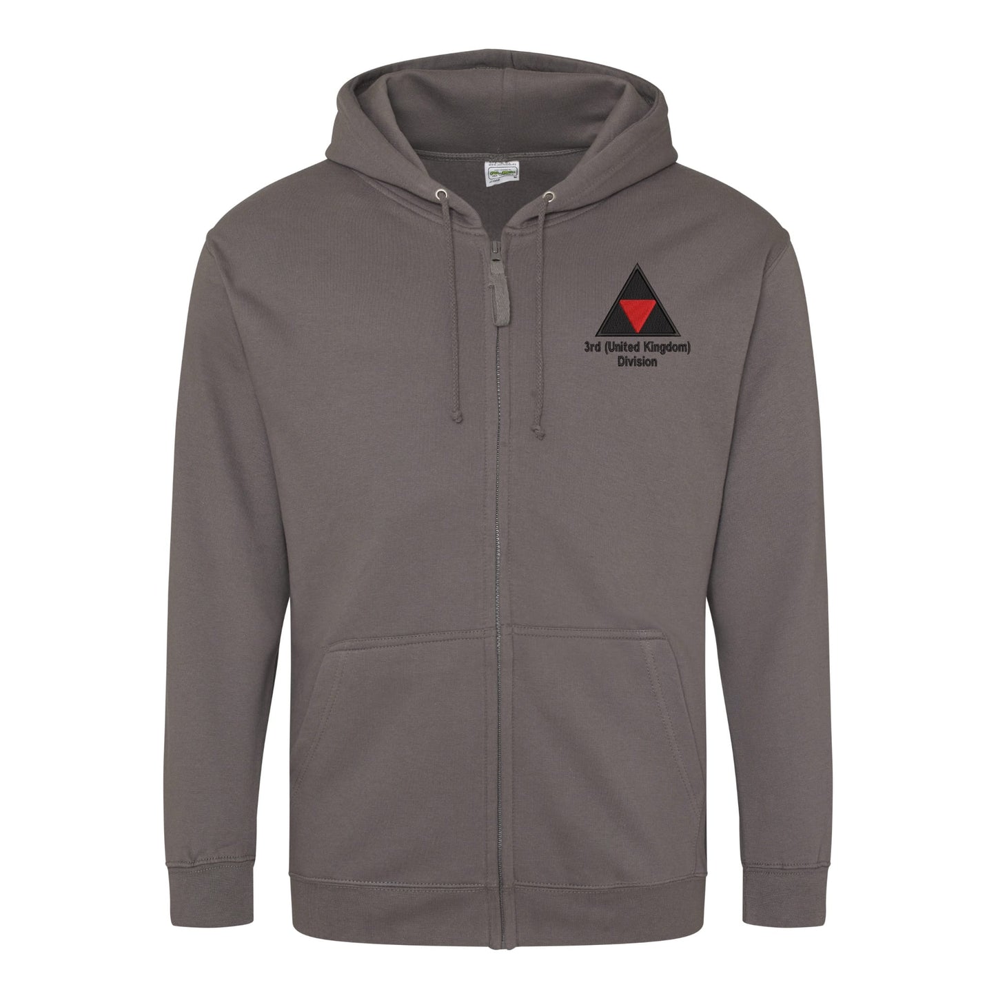 3rd (United Kingdom) Division Zipped Hoodie