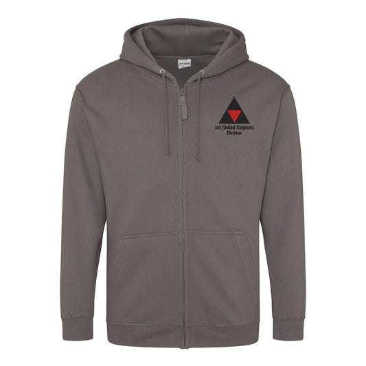 3rd (United Kingdom) Division Zipped Hoodie