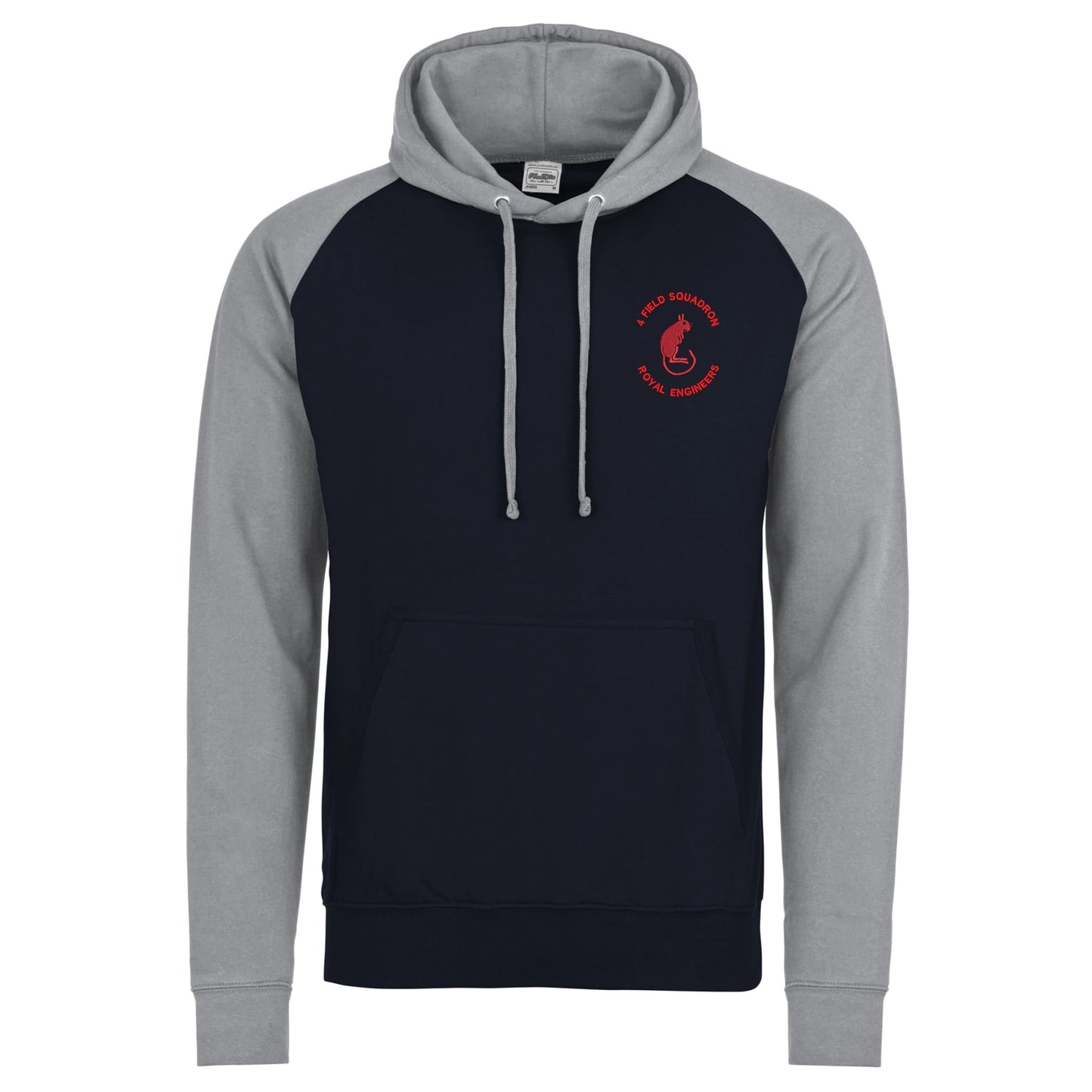 4 Field Squadron Royal Engineers Contrast Hoodie