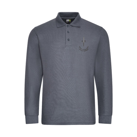 40 Commando Long Sleeve Polo Shirt