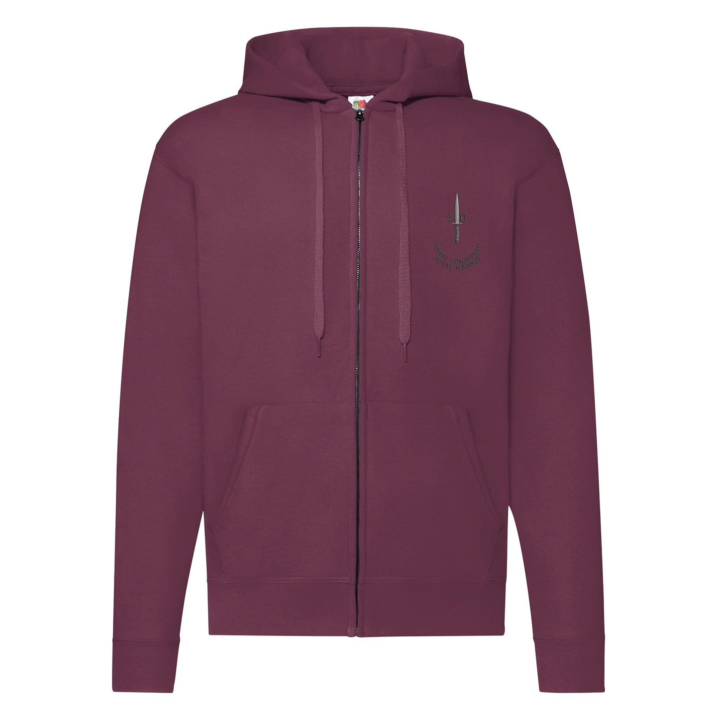 40 Commando Zipped Hoodie