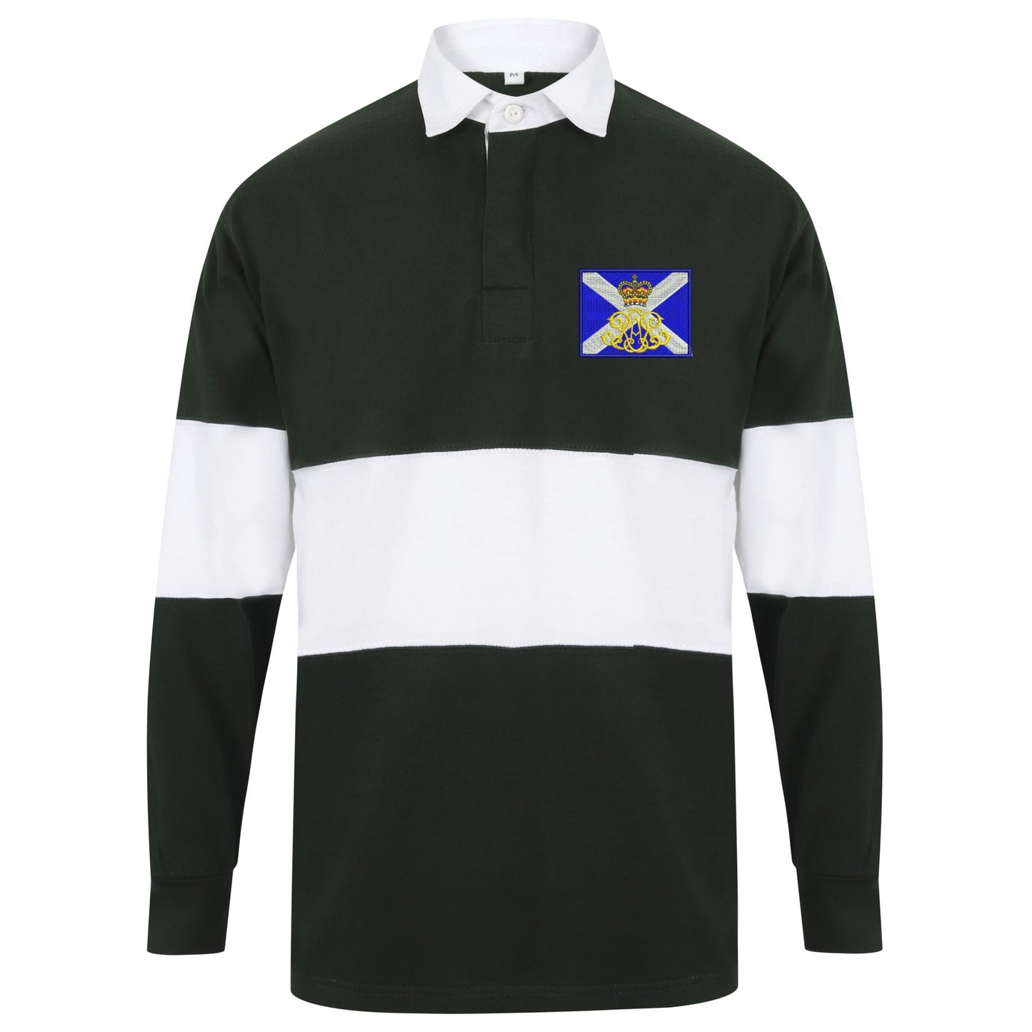 40th Regiment Royal Artillery - The Lowland Gunners Long Sleeve Panelled Rugby Shirt