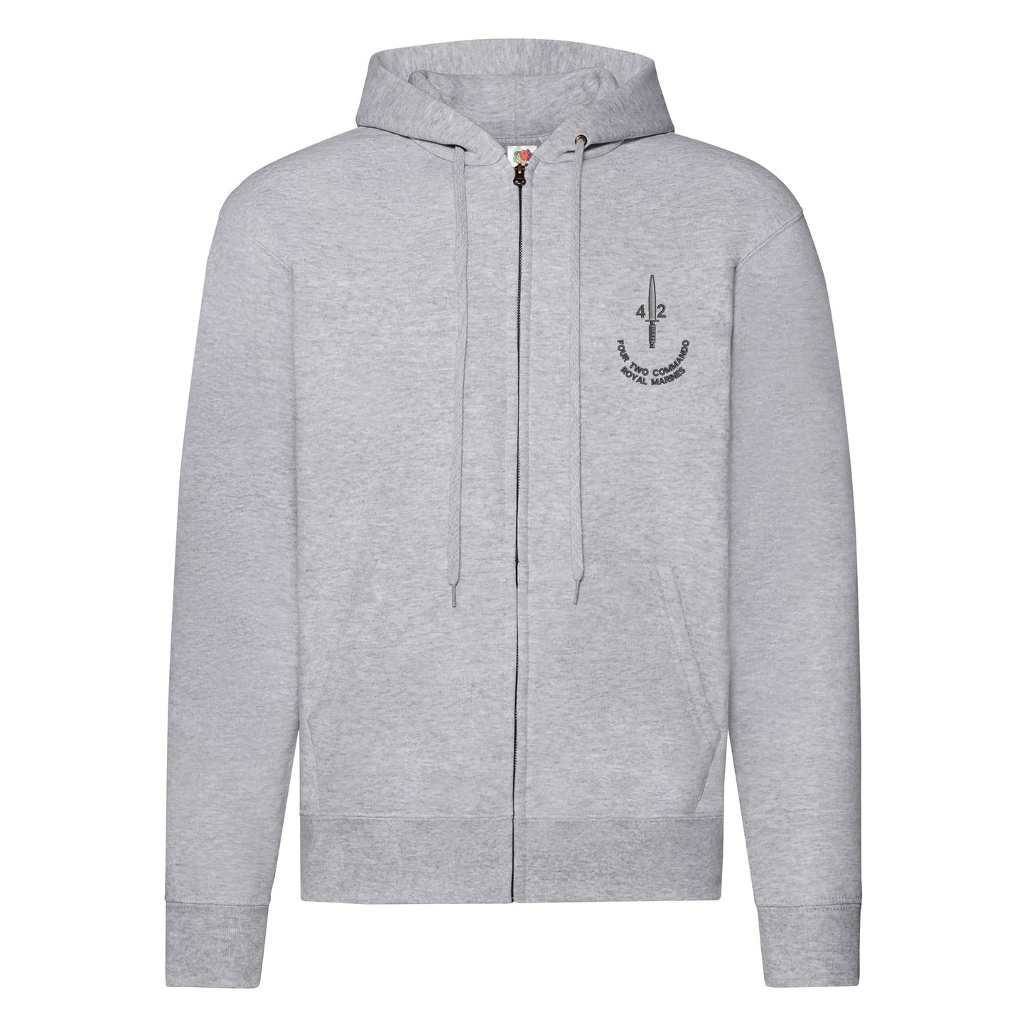 42 Commando Zipped Hoodie