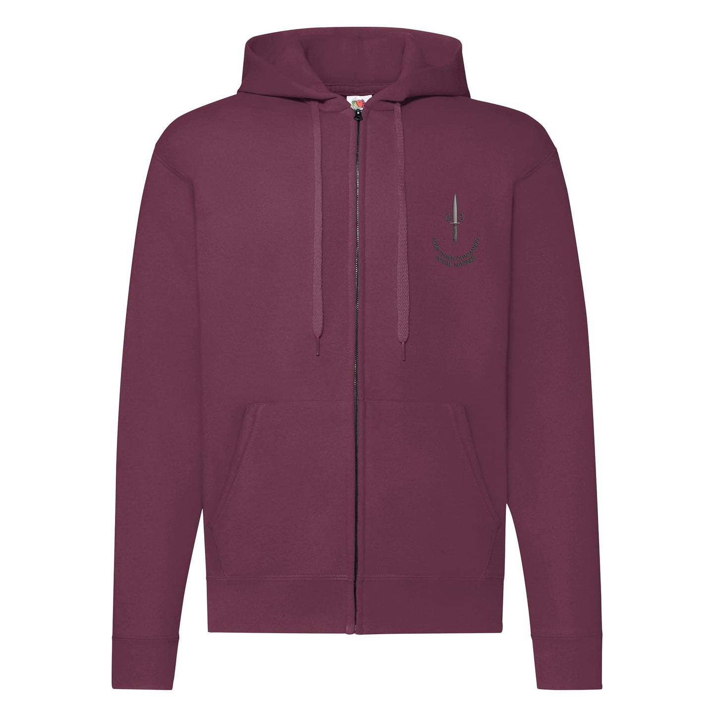 43 Commando Zipped Hoodie