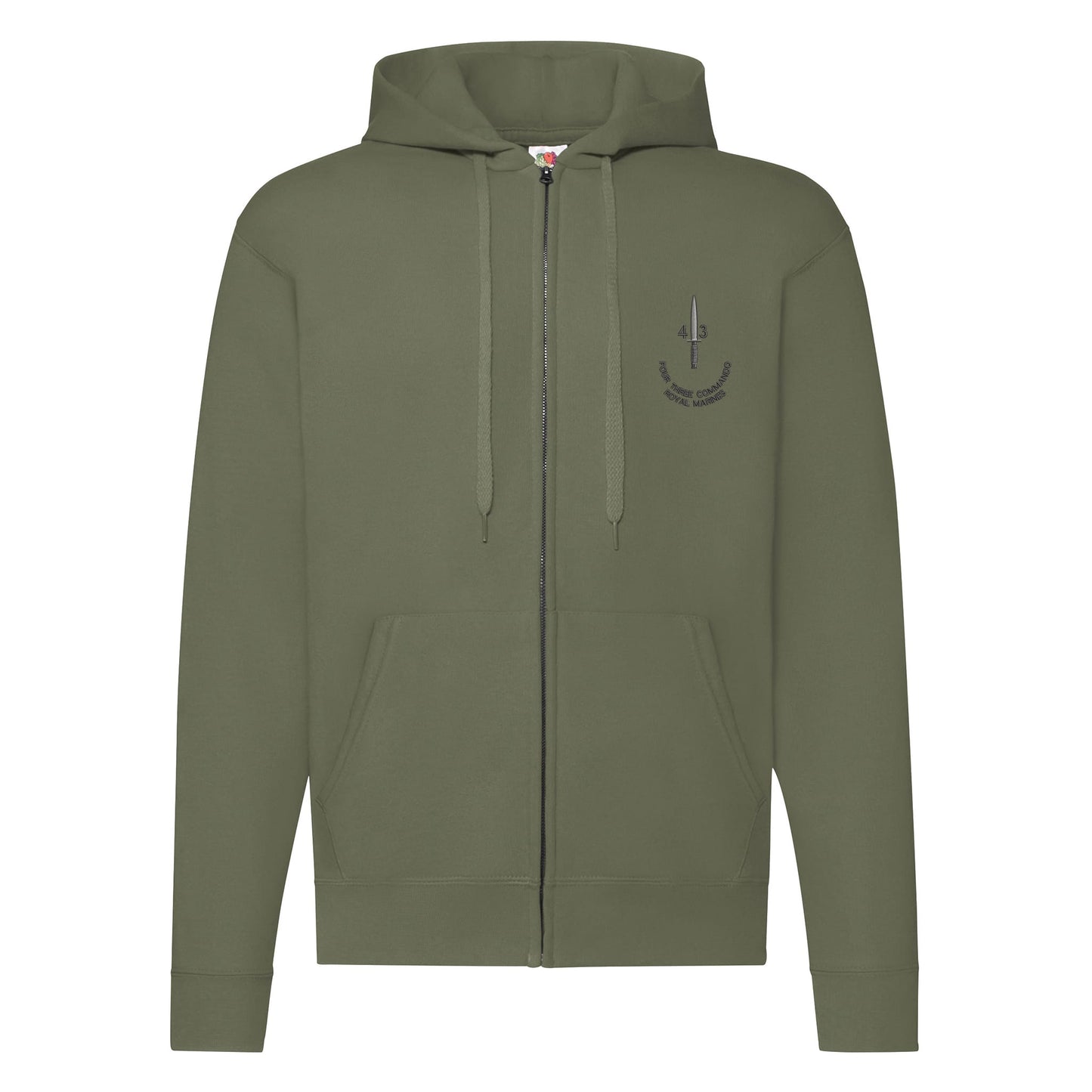43 Commando Zipped Hoodie