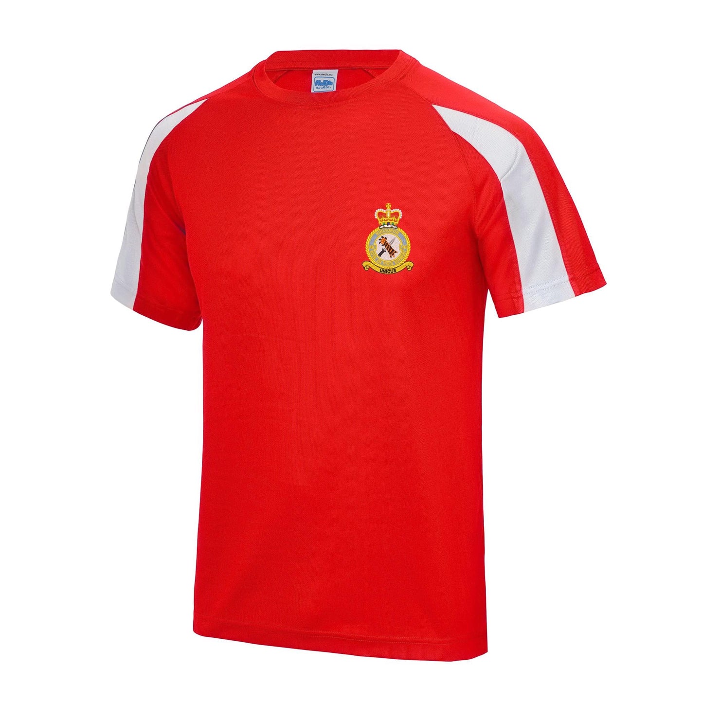 48 Squadron RAF Regiment Contrast Polyester T-Shirt