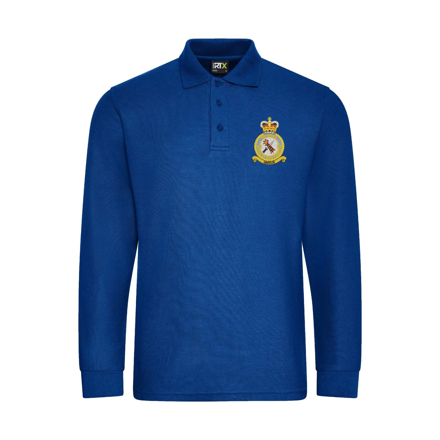48 Squadron RAF Regiment Long Sleeve Polo Shirt
