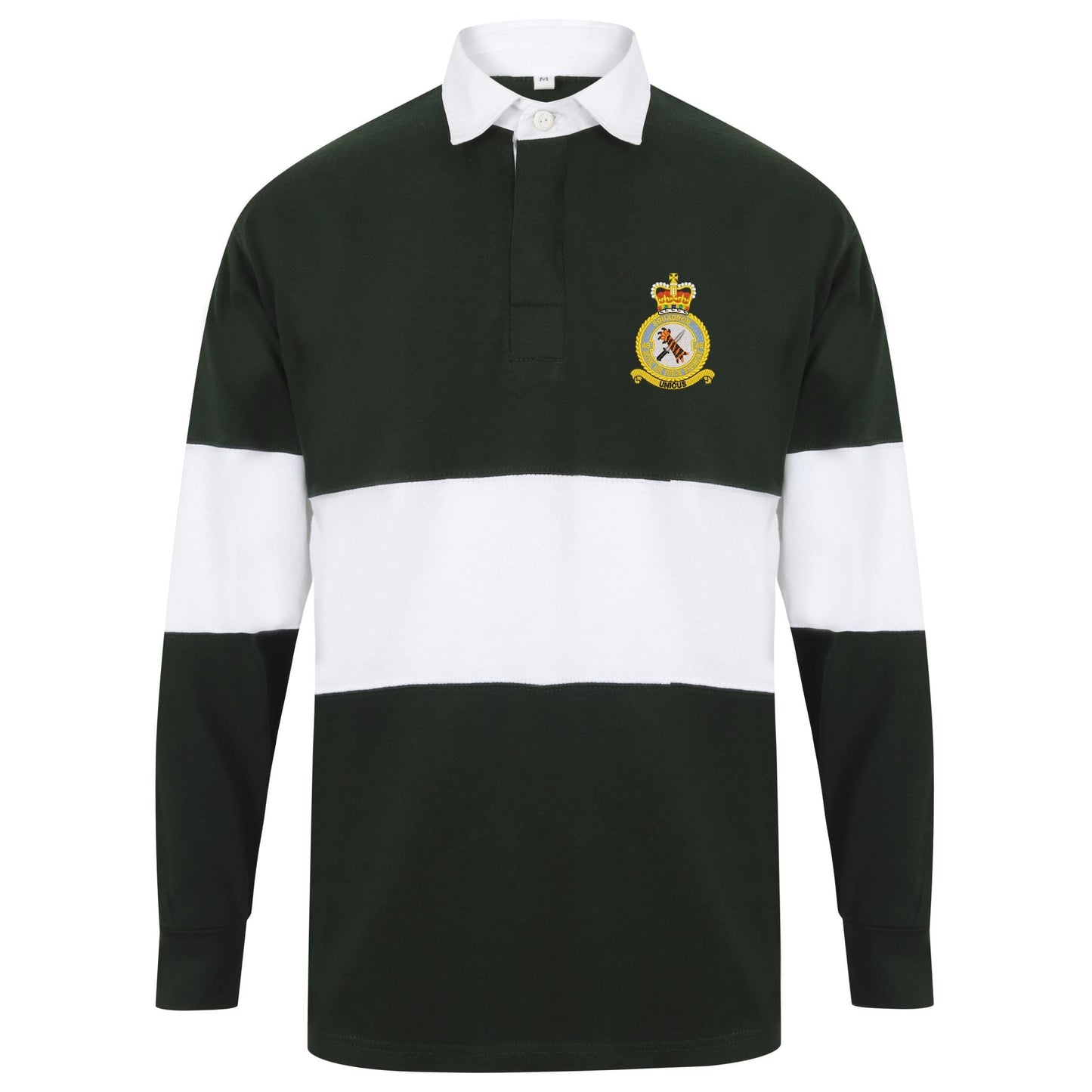 48 Squadron RAF Regiment Long Sleeve Panelled Rugby Shirt