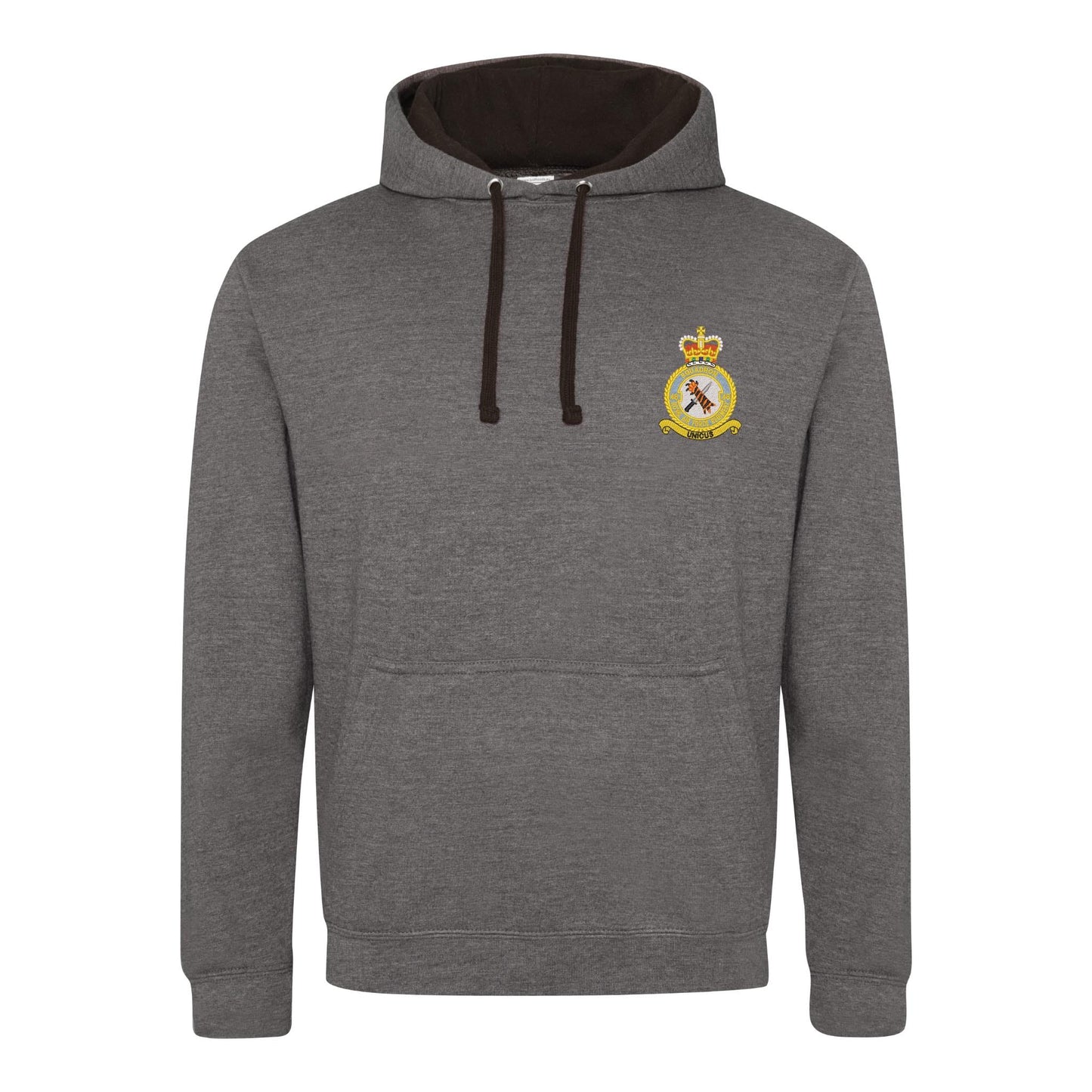 48 Squadron RAF Regiment Varsity Contrast Hoodie