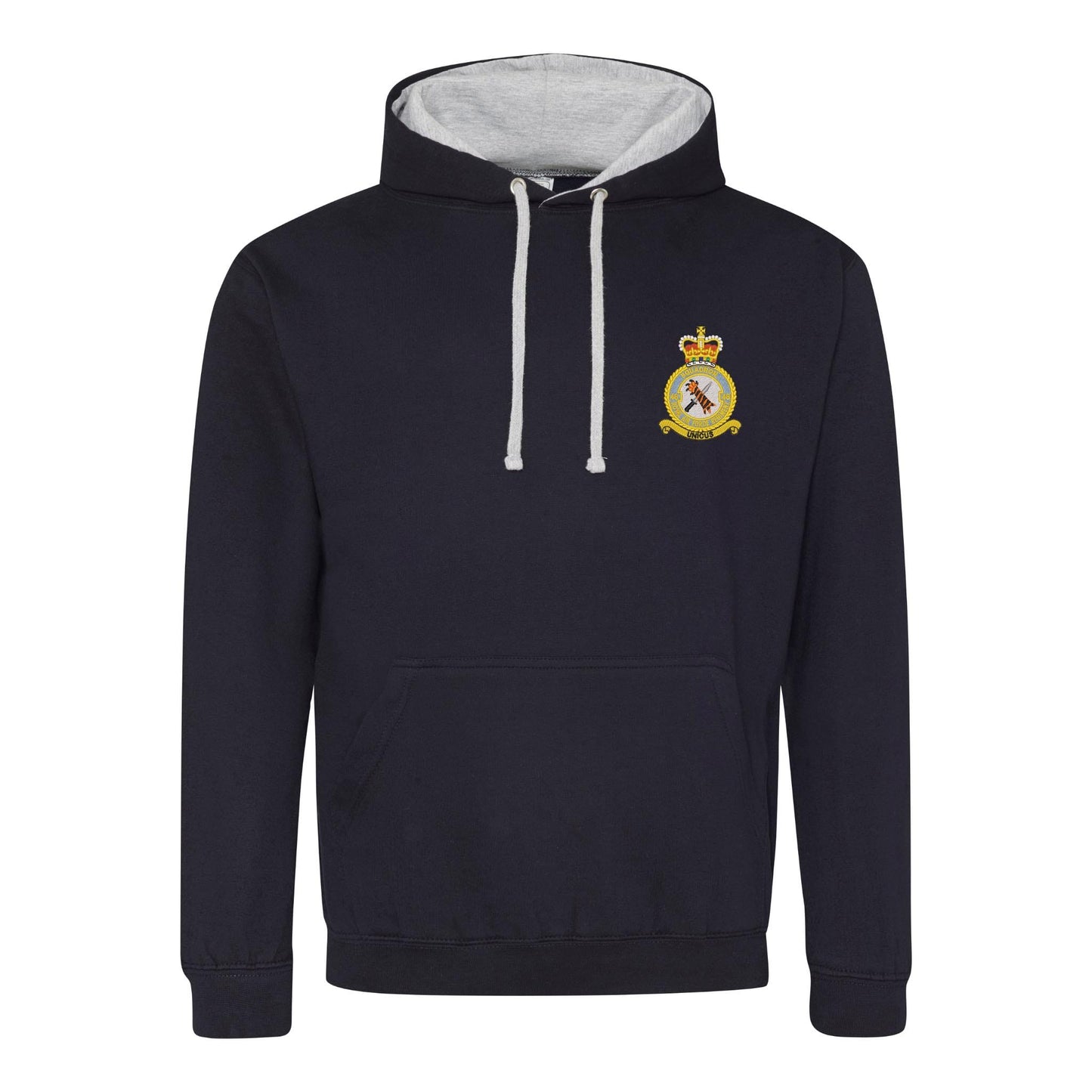 48 Squadron RAF Regiment Varsity Contrast Hoodie