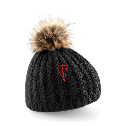 49 Bomb Disposal Pom Pom Beanie Hat