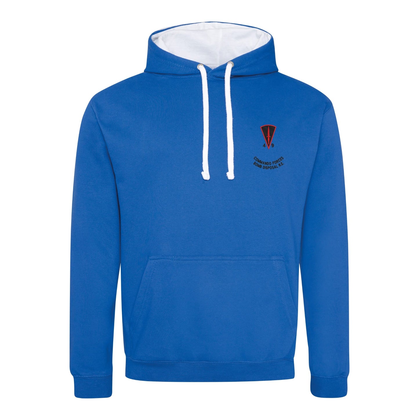 49 Bomb Disposal Varsity Contrast Hoodie
