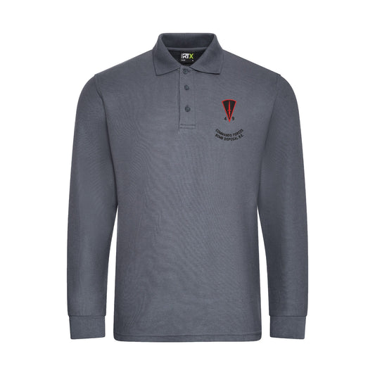 49 Bomb Disposal Long Sleeve Polo Shirt