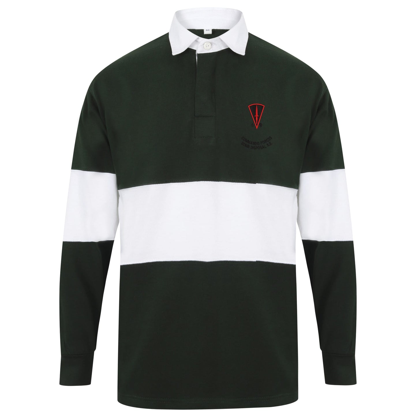 49 Bomb Disposal Long Sleeve Panelled Rugby Shirt