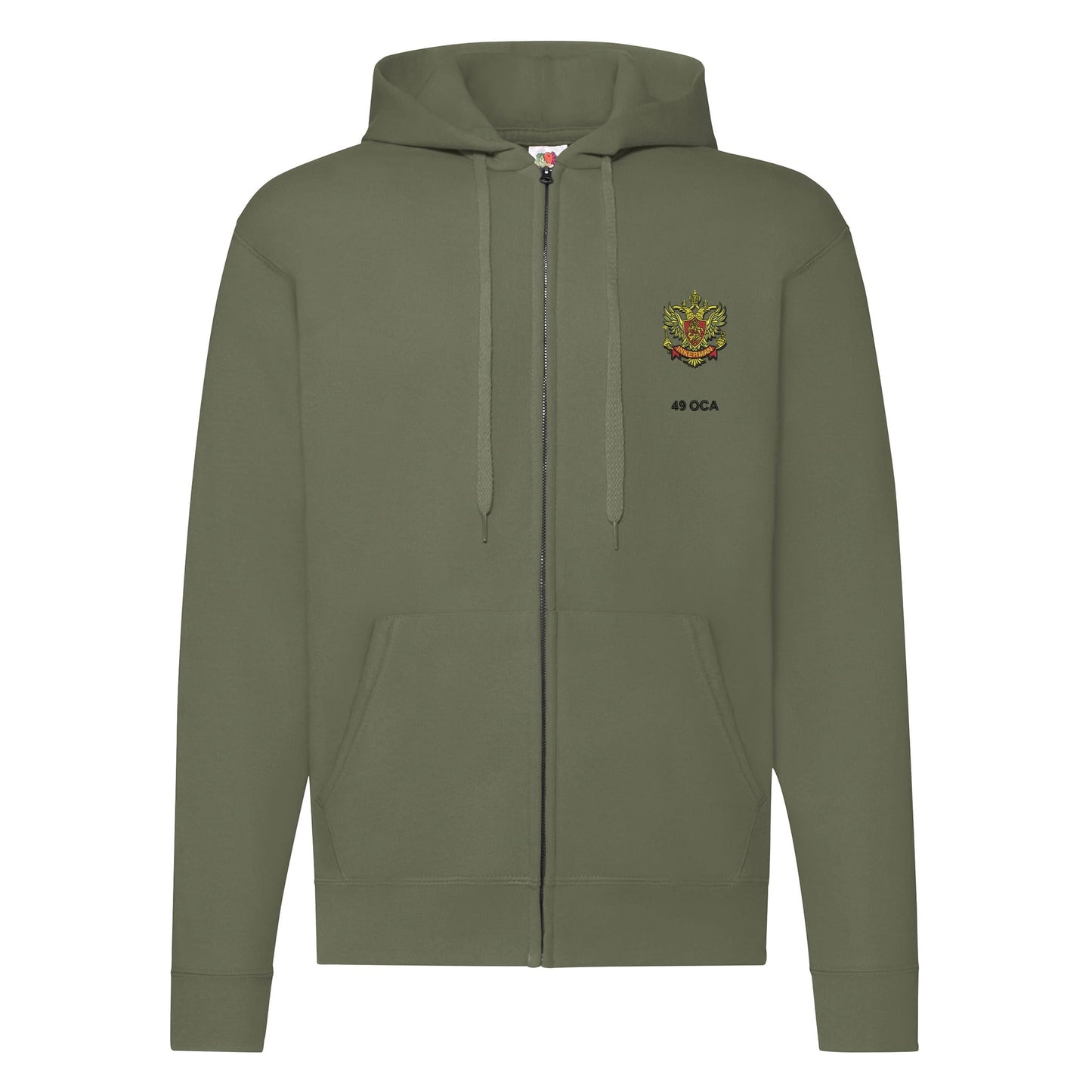 49 (Inkerman) Battery Royal Artillery Zipped Hoodie
