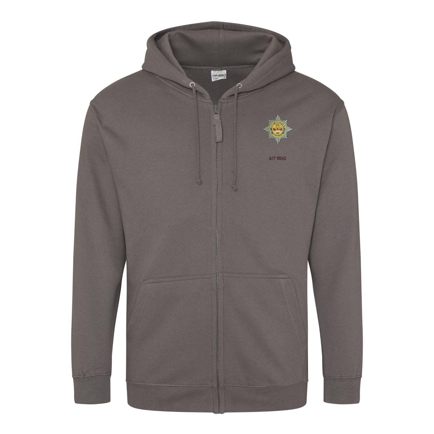 4th/7th Royal Dragoon Guards Zipped Hoodie