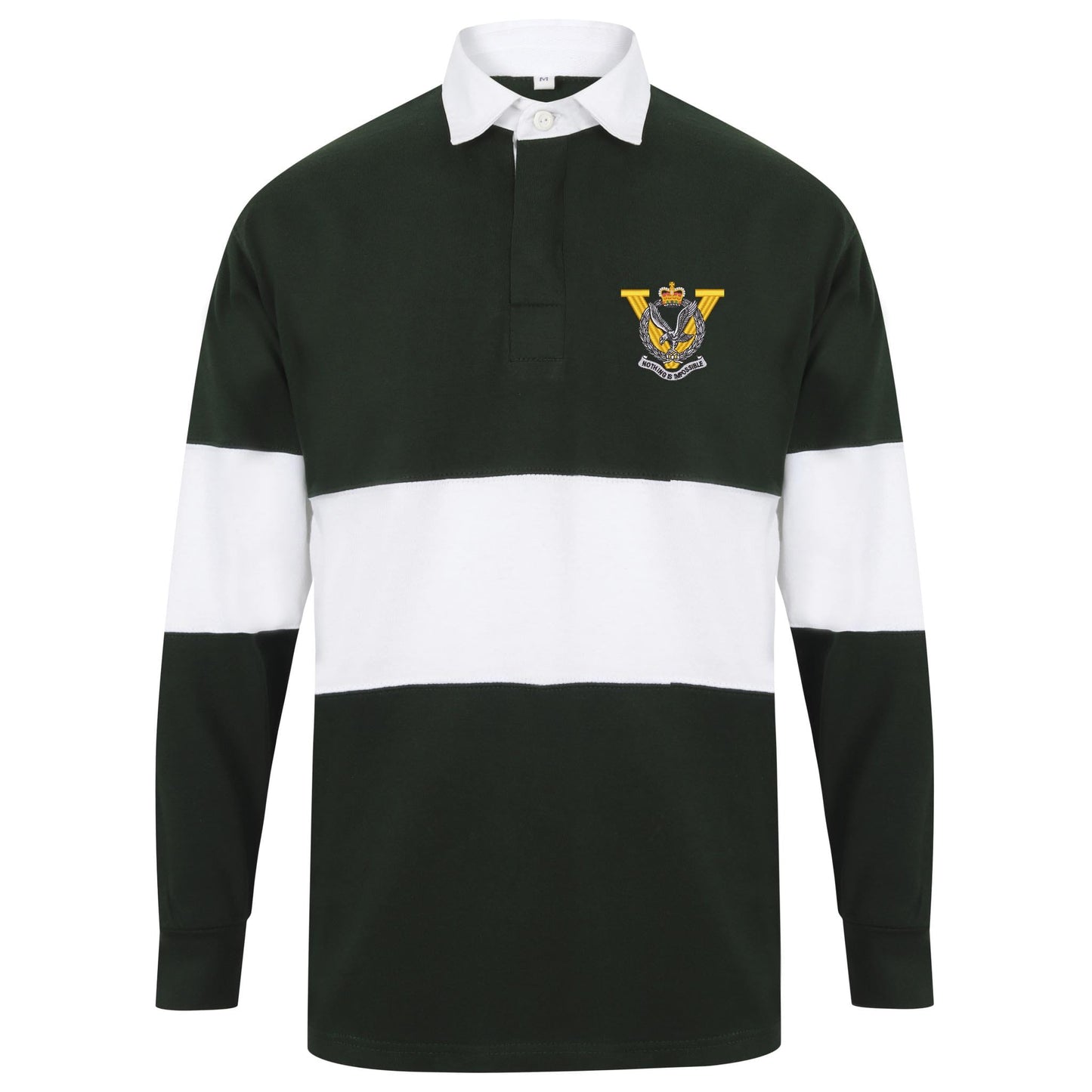 5 Regiment Army Air Corps Long Sleeve Panelled Rugby Shirt