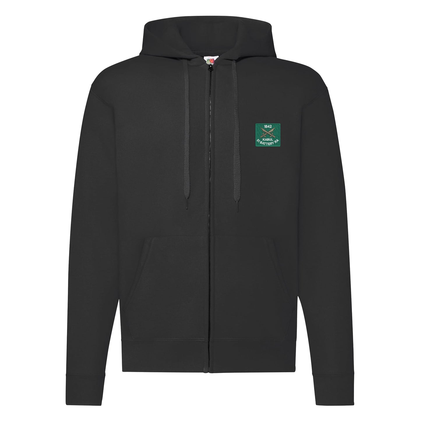 51 Battery Royal Artillery Zipped Hoodie