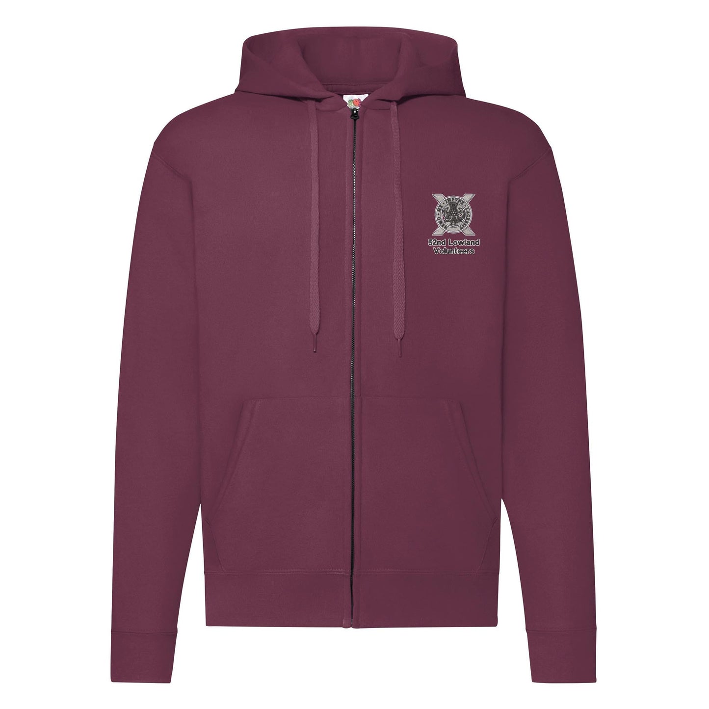 52nd Lowland Volunteers Zipped Hoodie